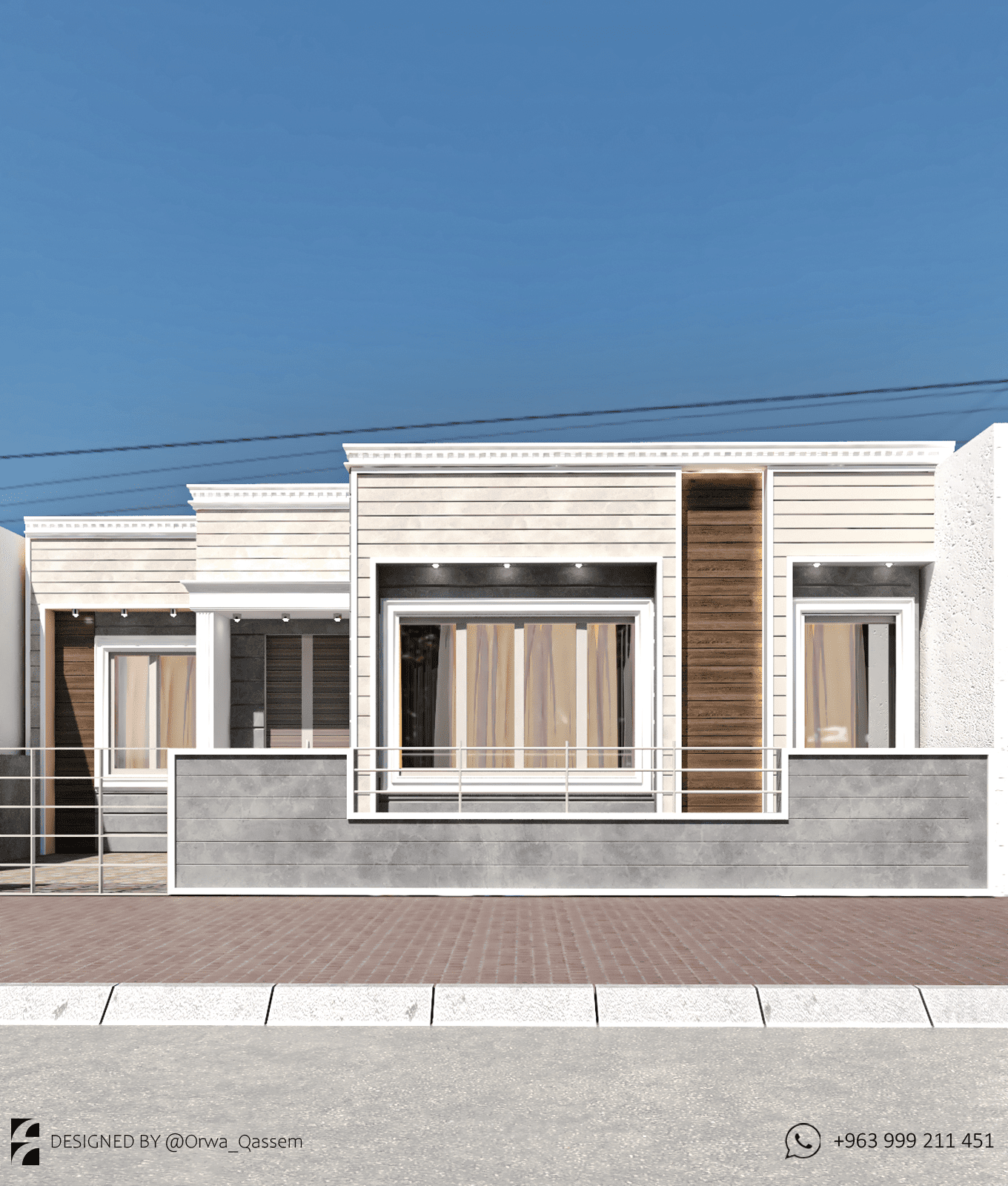 اعادة تصميم واجهة منزل في العراق