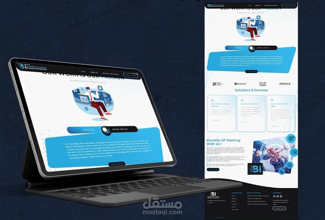 تصميم & تطوير المواقع الإلكترونية