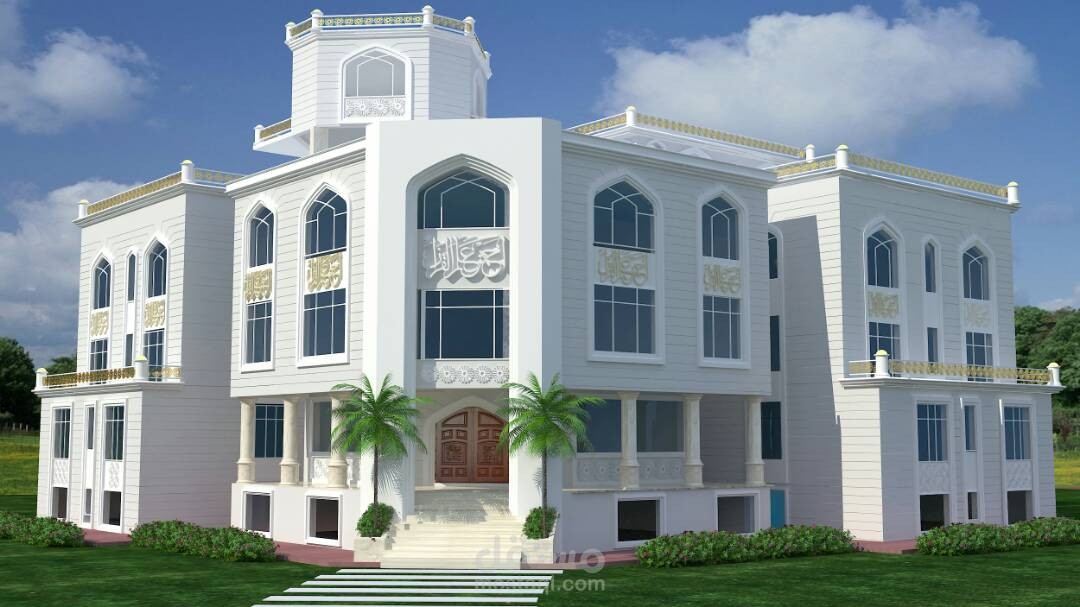 تصاميم فلل سكنيه واجهات ثري دي