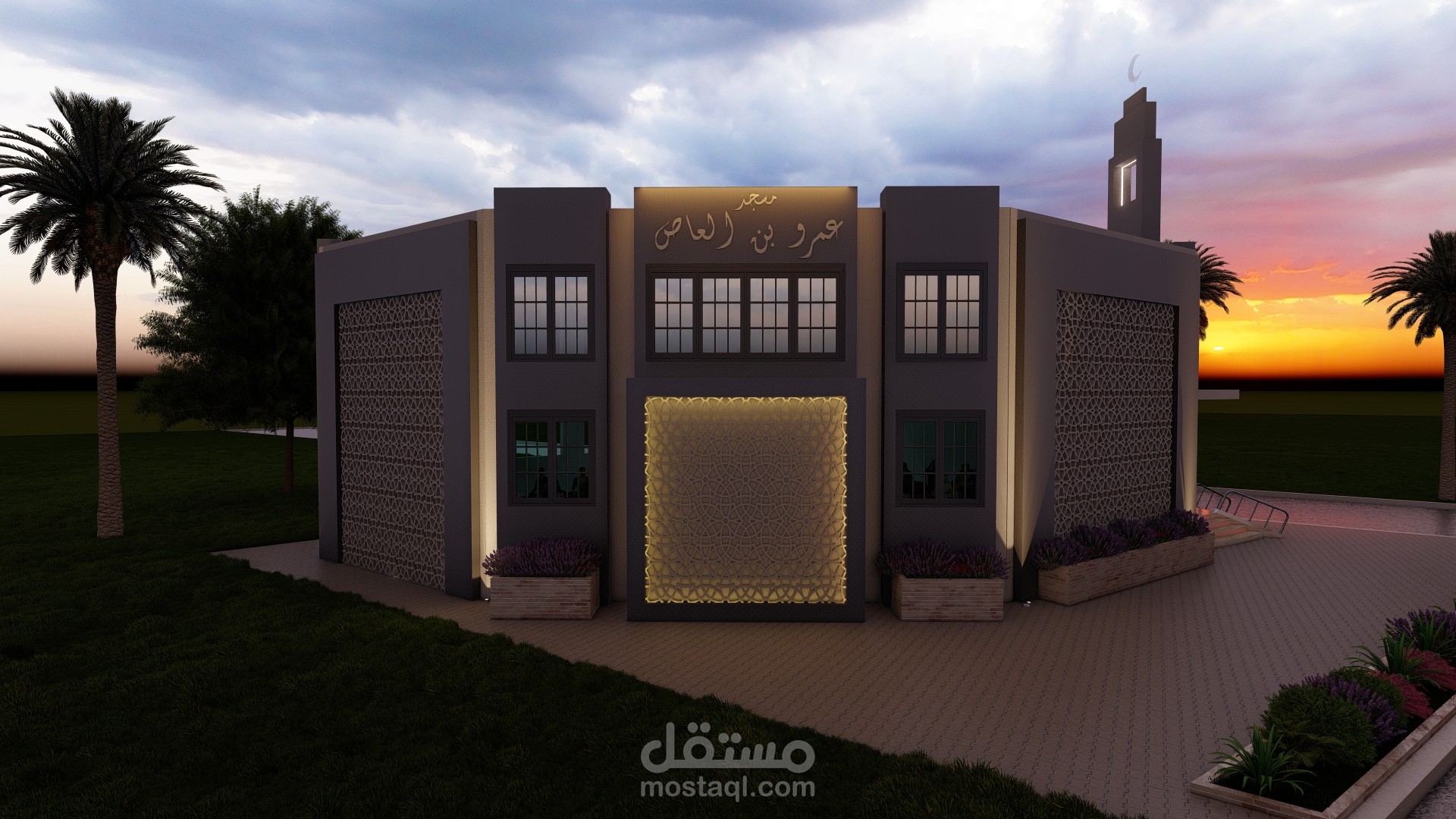 مسجد عمرو بن العاص (مسجد صغير)