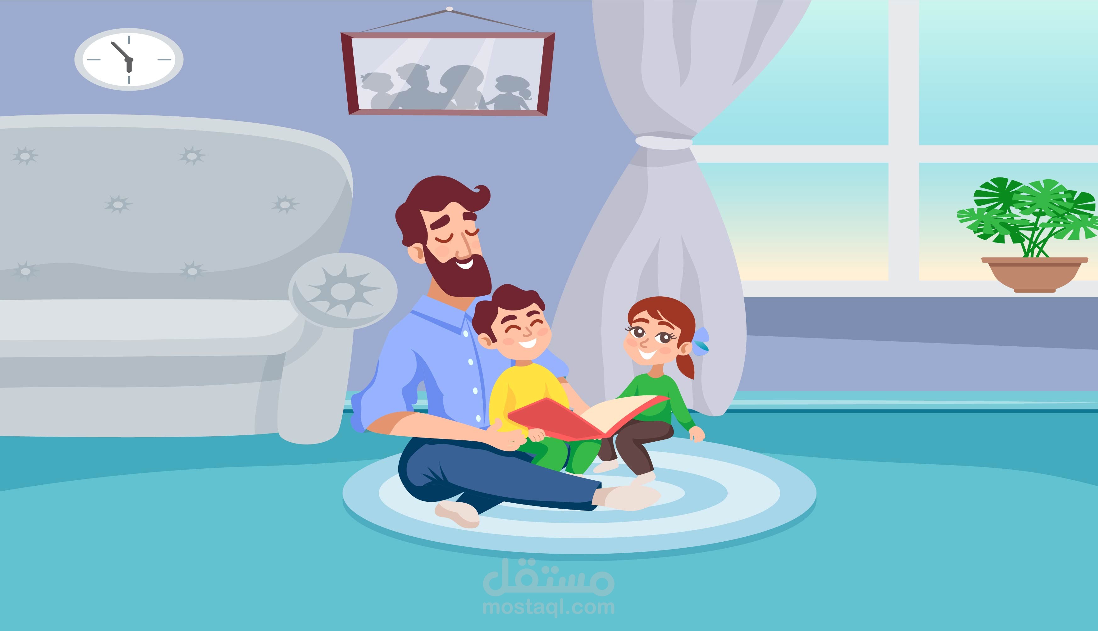 فديو موشن جرافيك لللجنةالشيخ رضوان عن الذكاه