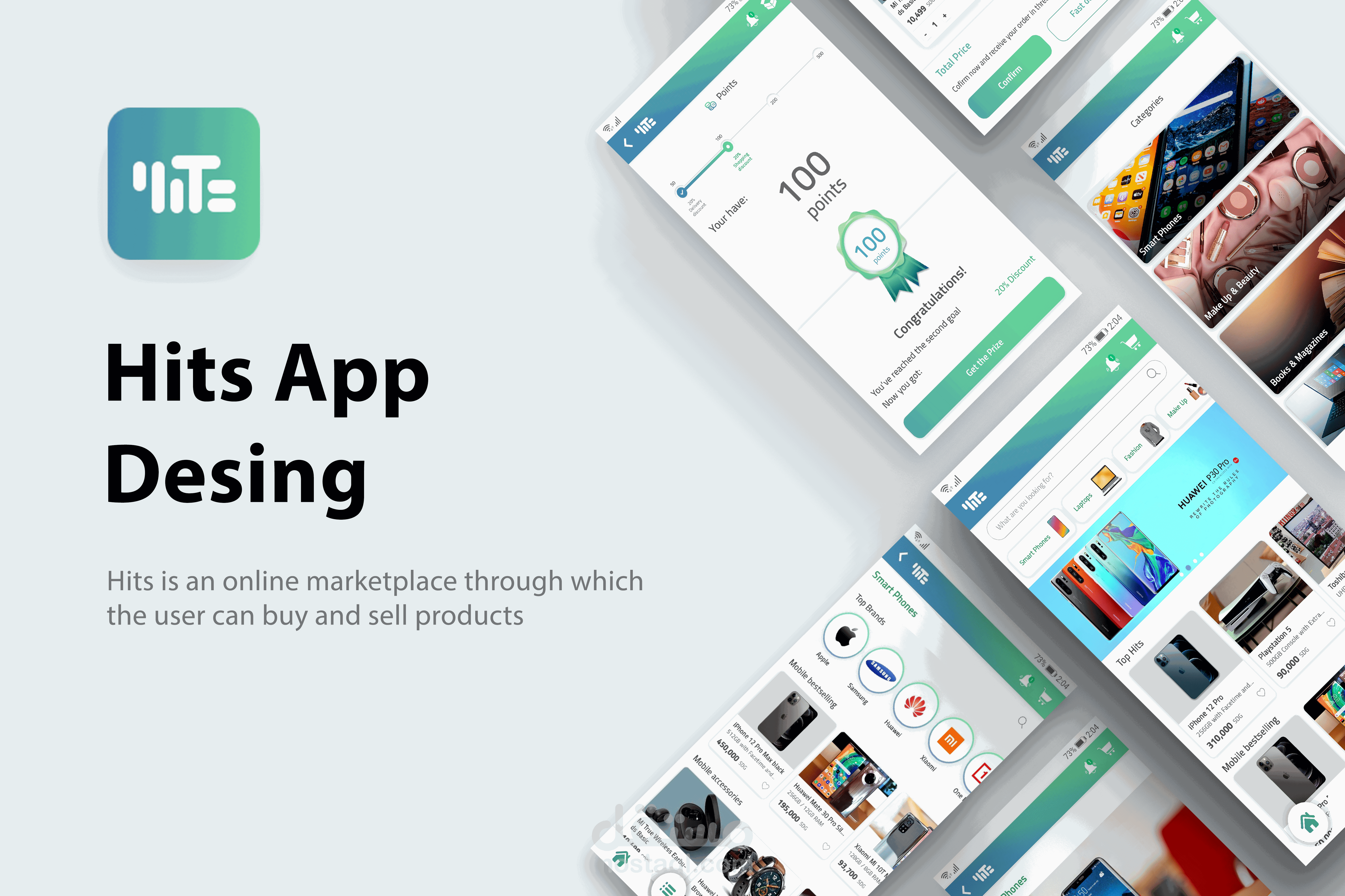 Hits App Design