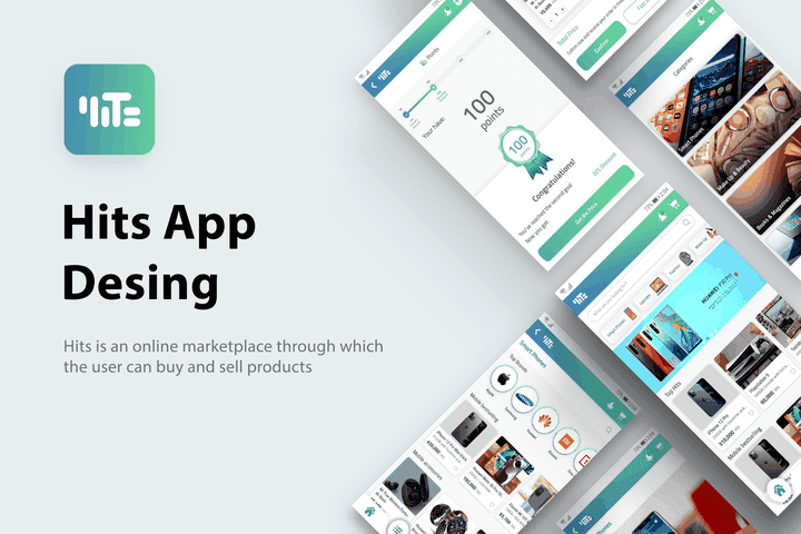 Hits App Design