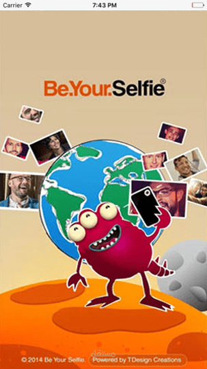 Be Your Selfie application is an application by TDesign Creations part of The Alliance Corporation. The application's mere purpose is to create a fun social atmosphere while engaging people in a competition-based contes