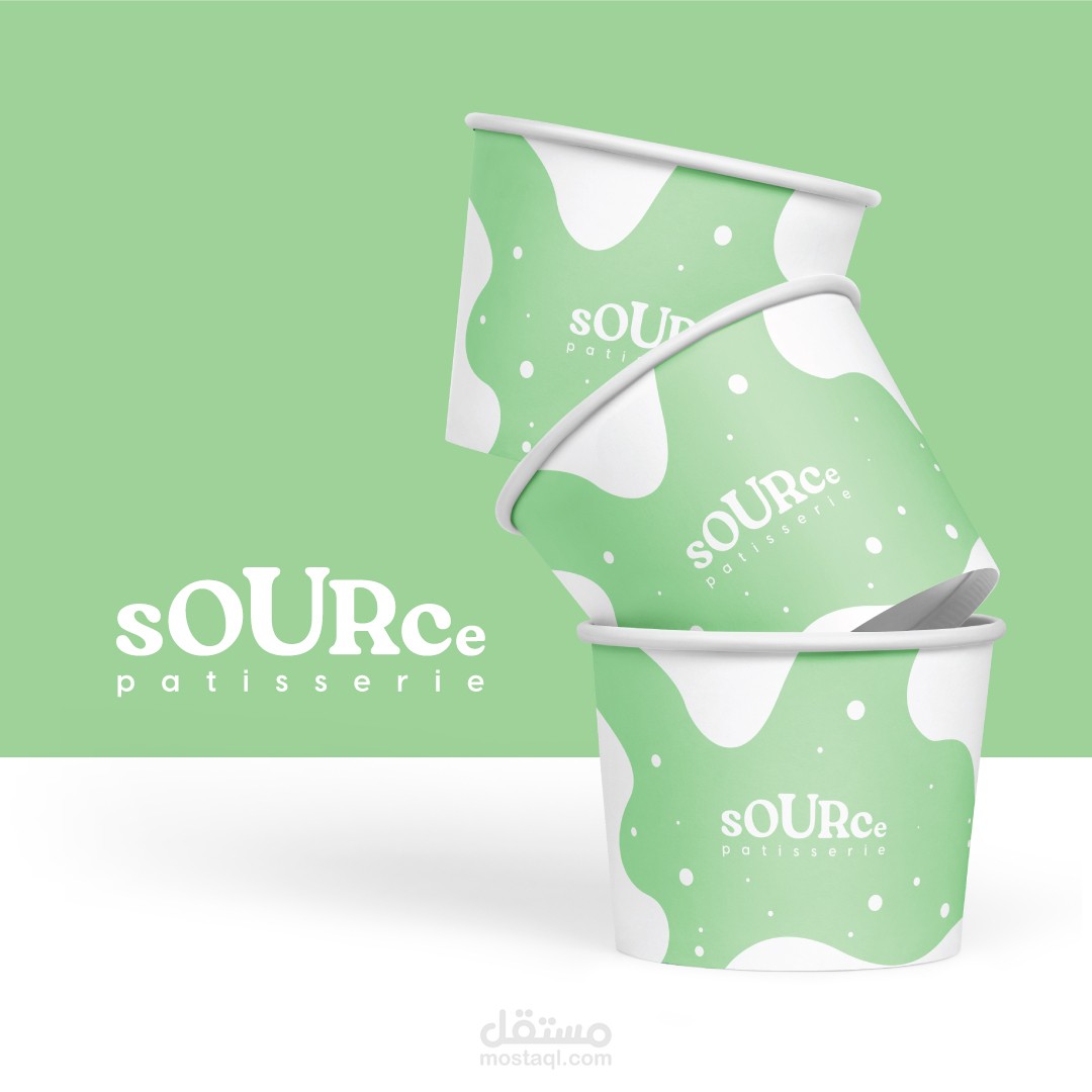 تصميم لوجو لمحل حلويات