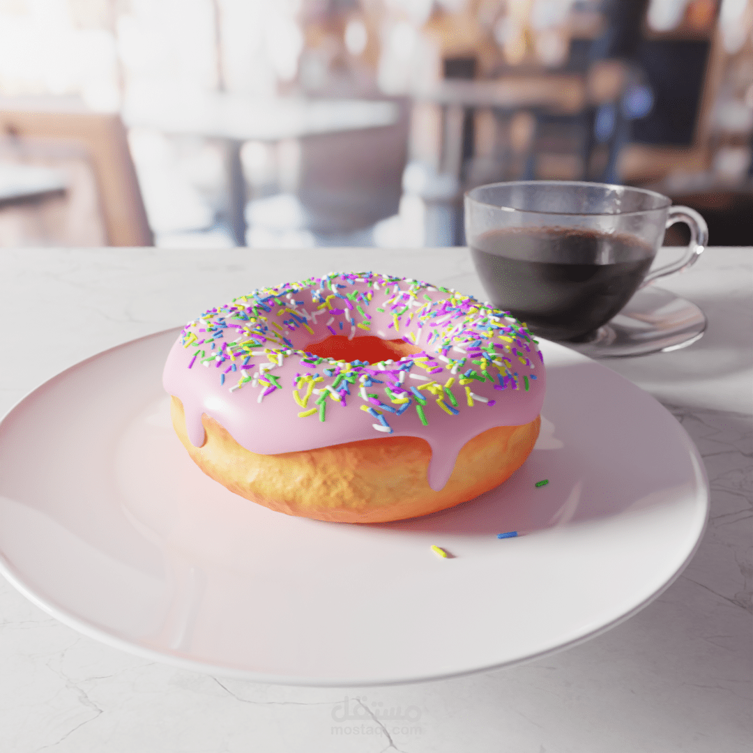 Procedural Doughnut Render