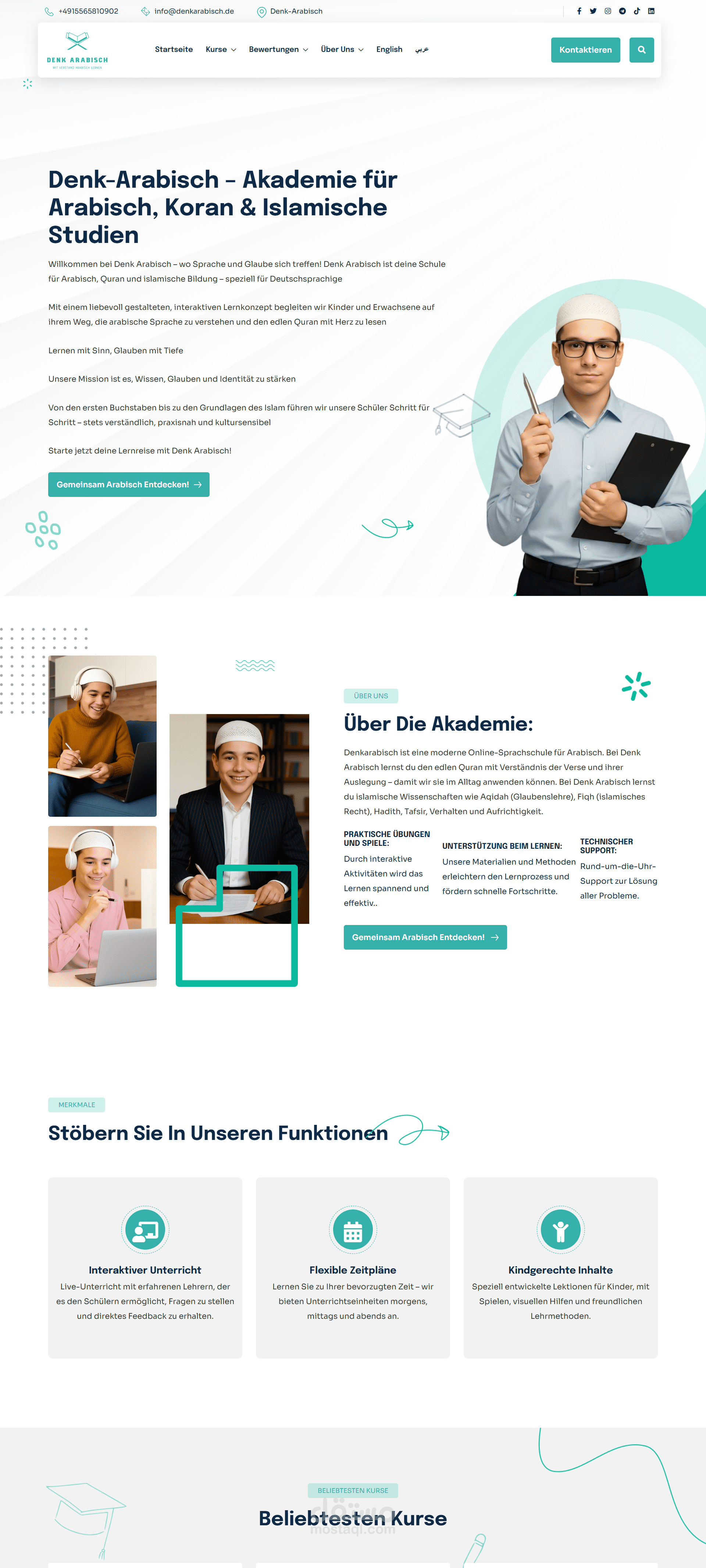 Denk-Arabisch – Academy for Arabic, Koran & Islamic Studies