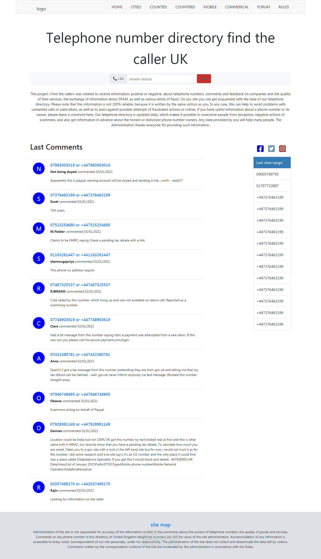 تصميم صفحه ويب تشبه التروكولر