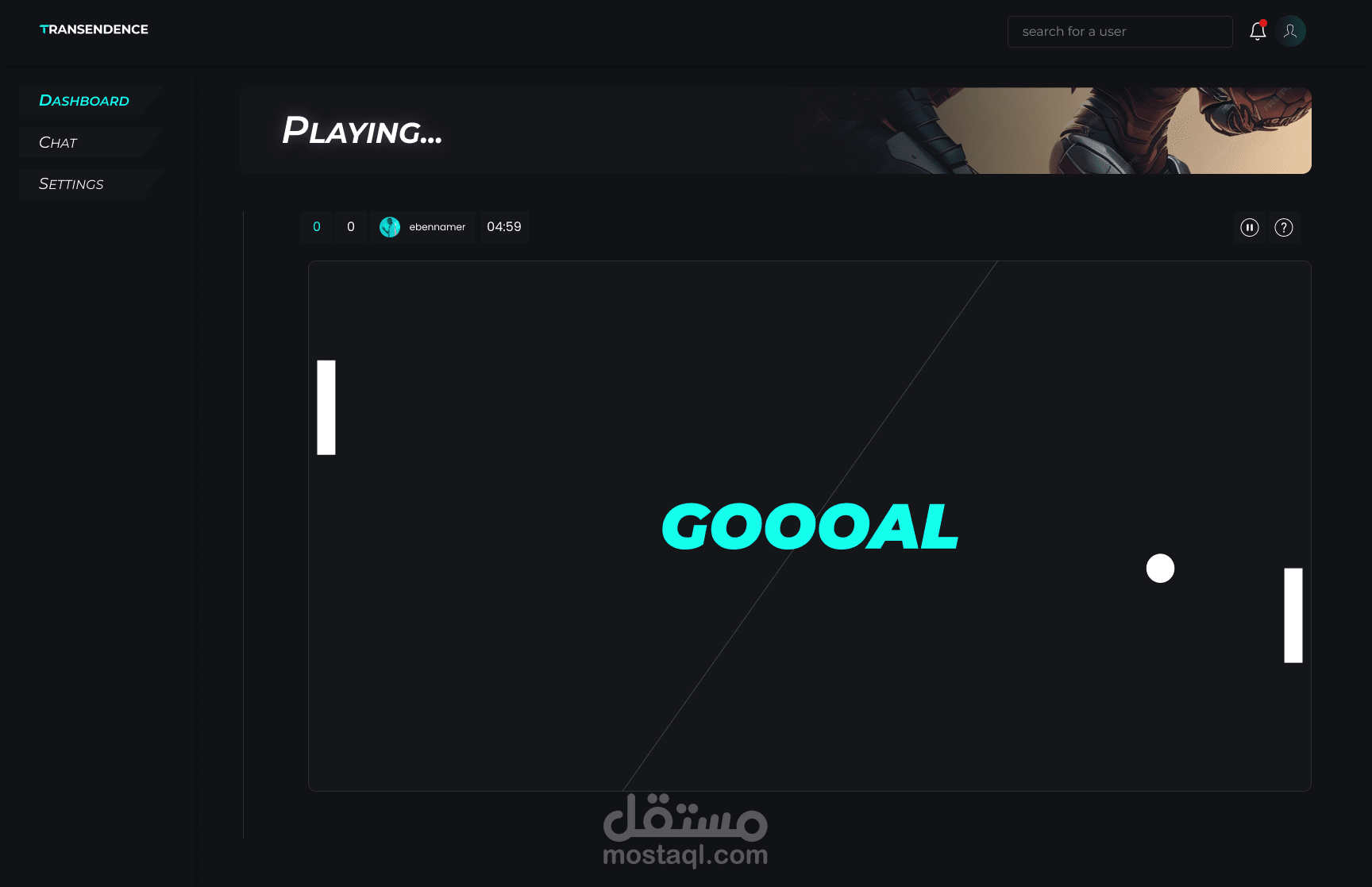 Real-Time Chatting and Playing Ping Pong | React + TypeScript + WebSockets