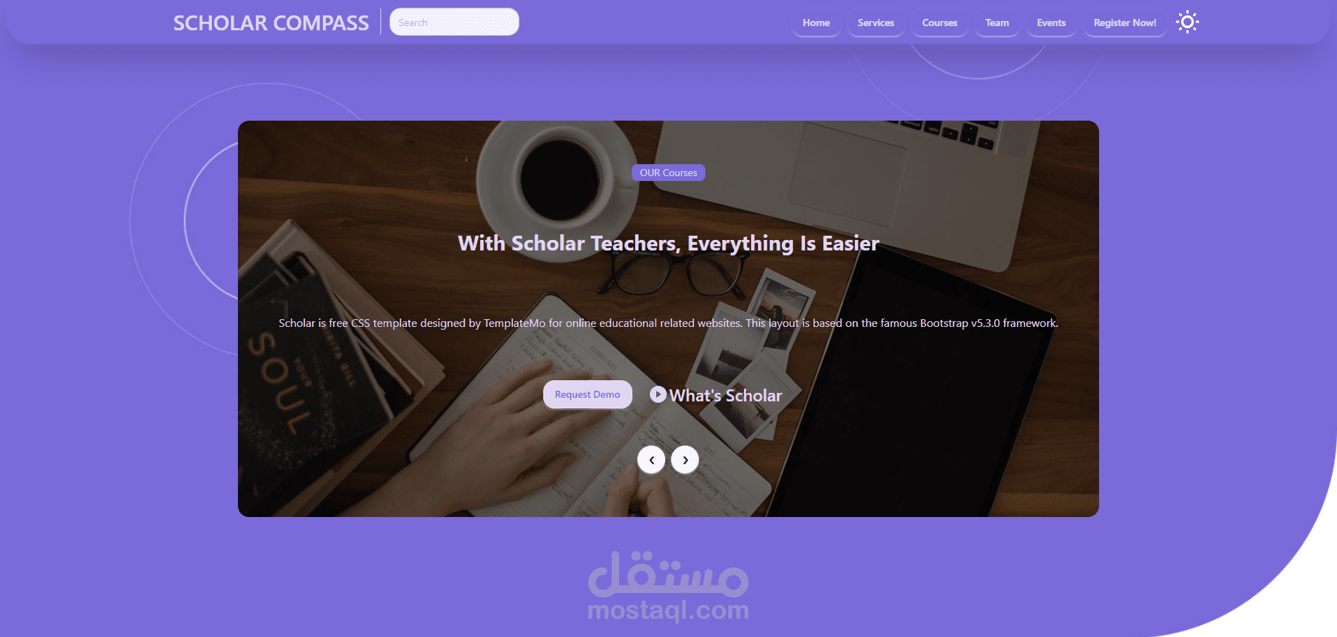 سكولاركومابس - موقع لتوجيه الطلاب في اختيار مسارهم الأكاديمي