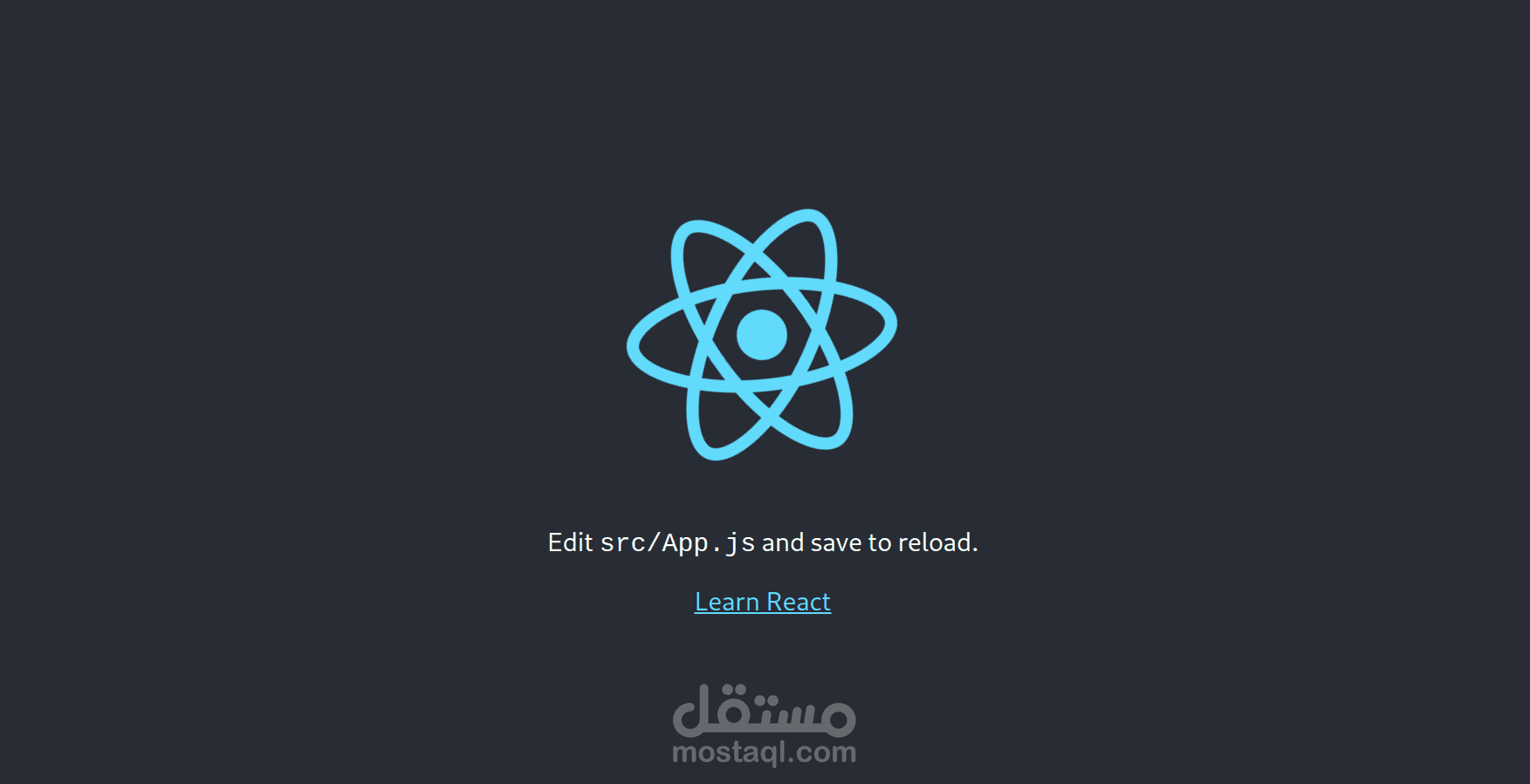 تطبيق react Native
