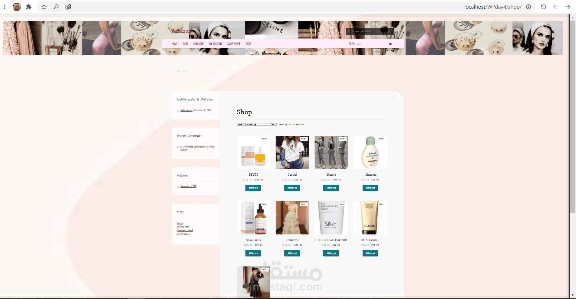 with wordpress