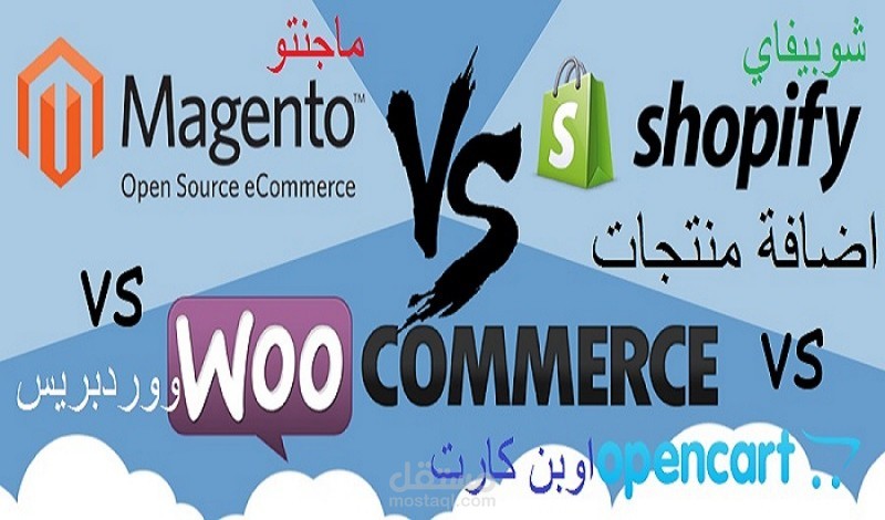 ادخال منتجات على المتاجر المختلفة