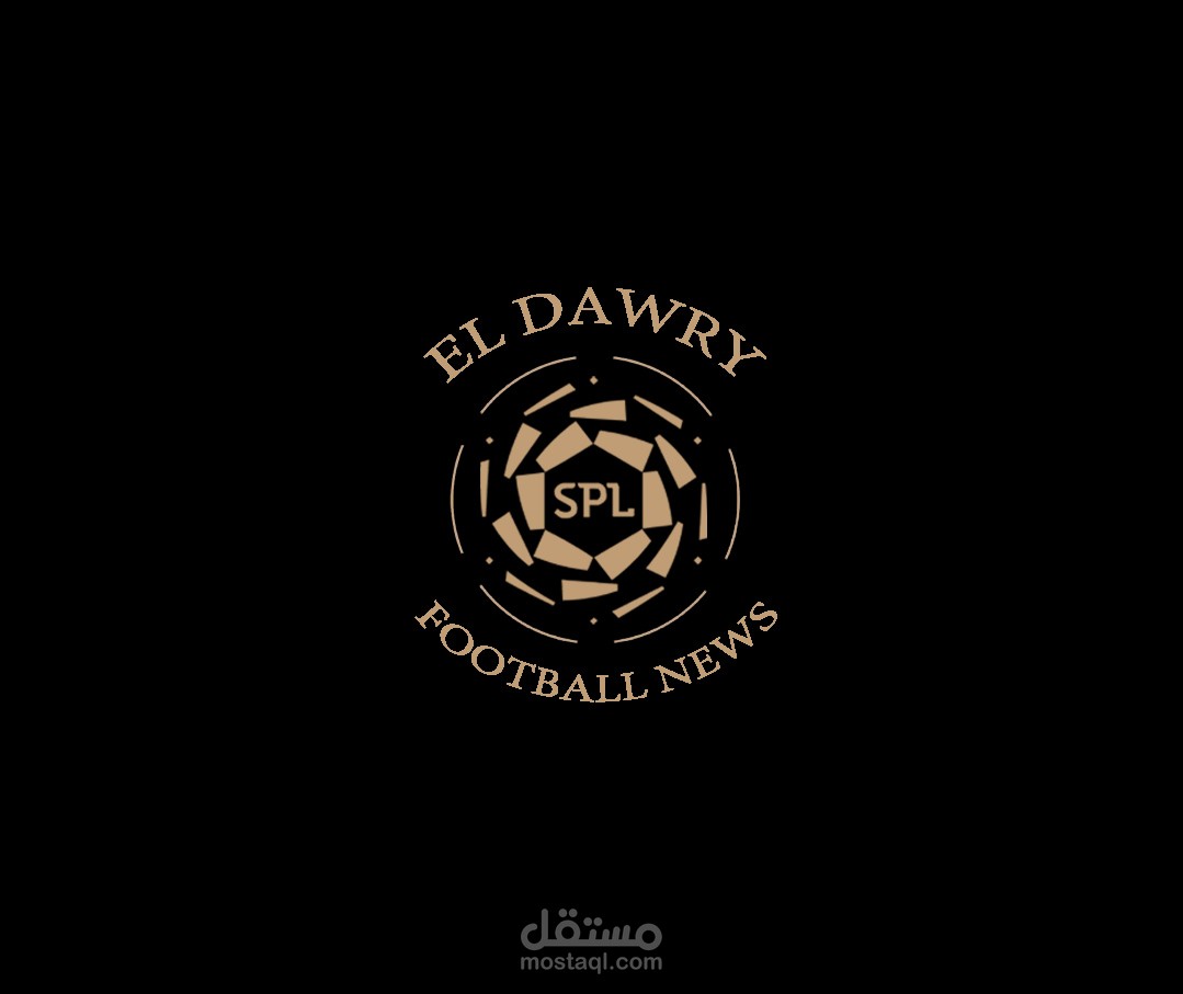 شعار لموقع رياضي خليجي يسمي DAWRY news