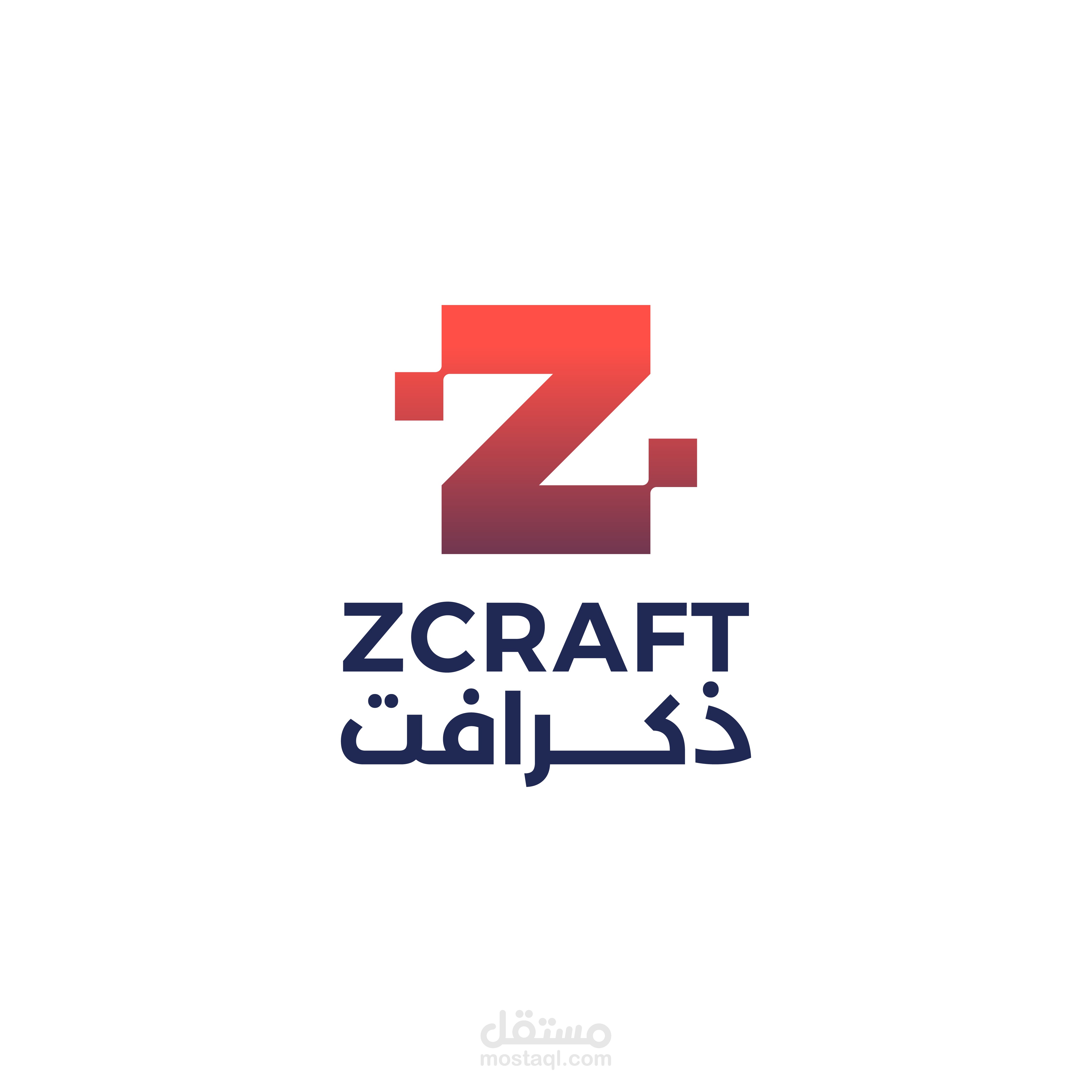 من أعمالي تصميم شعار ذكرافت