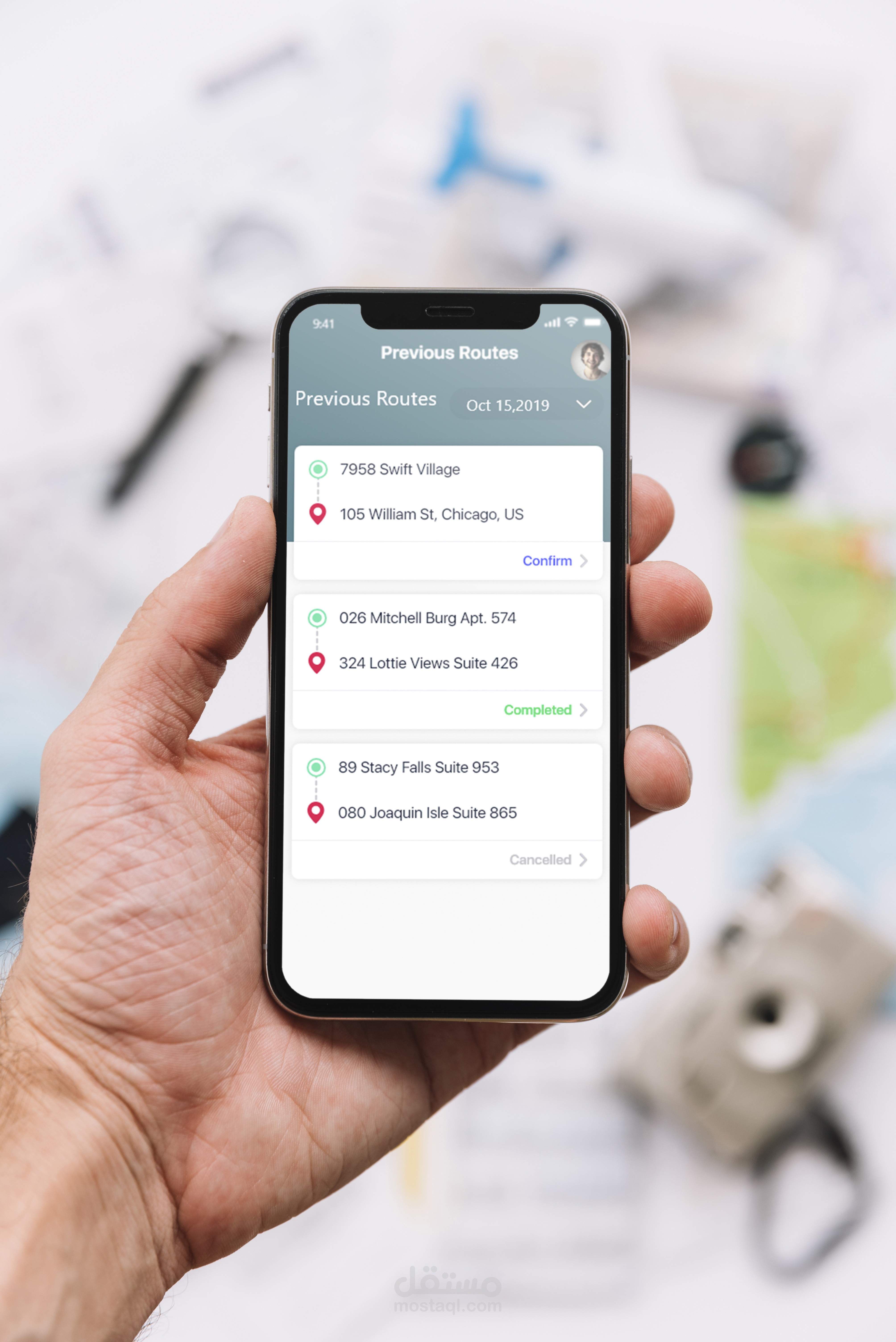 تطبيق موبايل IOS- Iphone x
