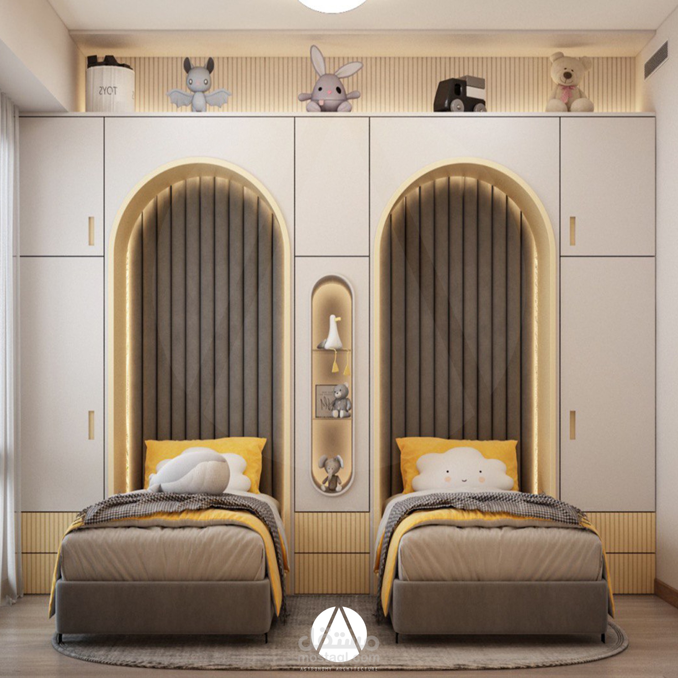 تصميم وتنفيذ شقة في اسطنبول