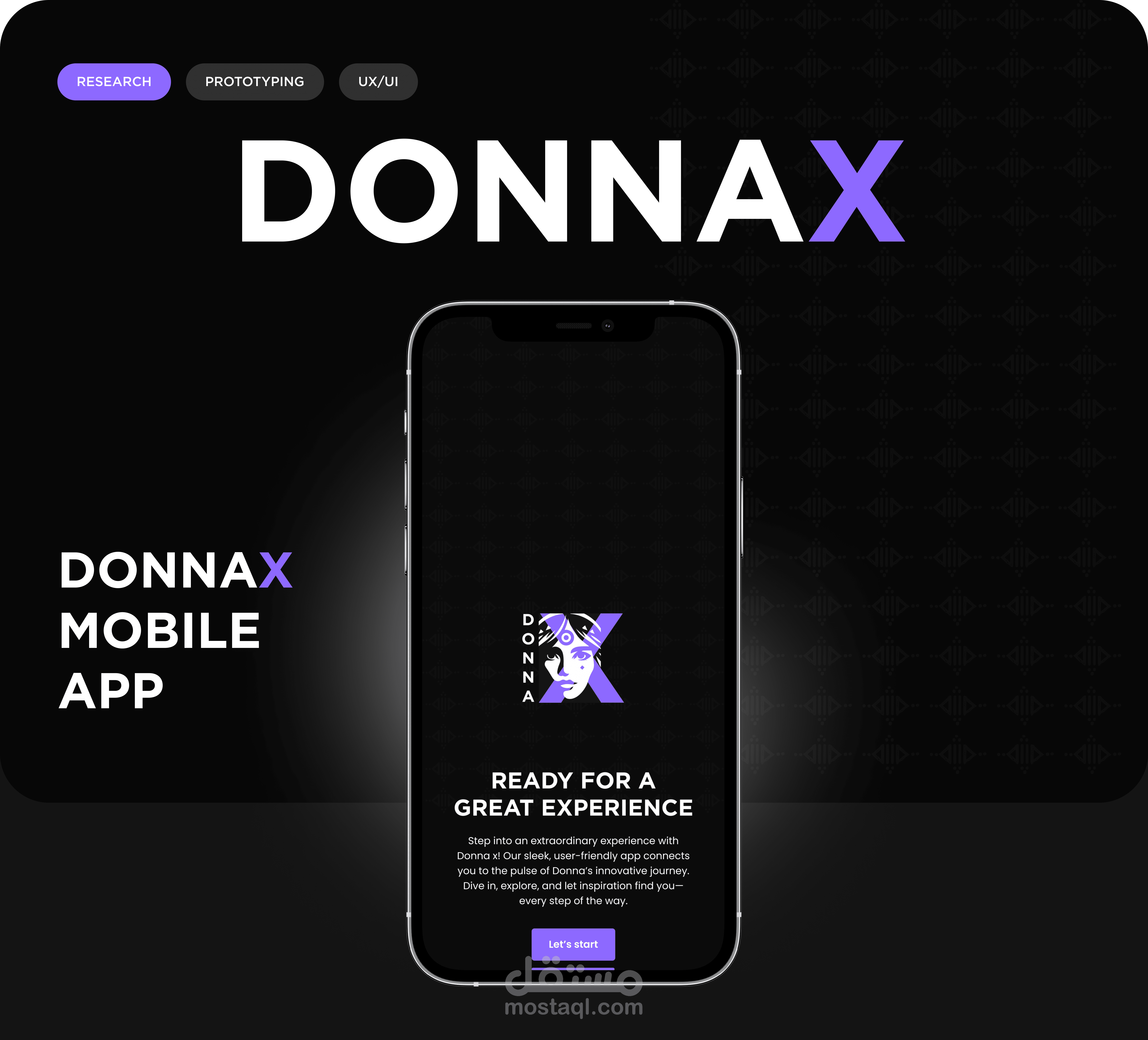 Donnax mobile app project