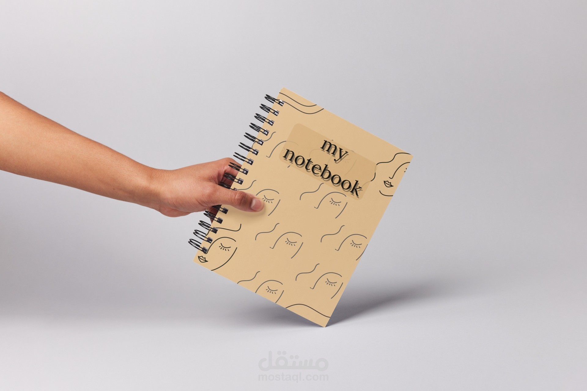 تصميم غلاف خارجي لدفتر الملاحظات بشكل فريد من نوعه