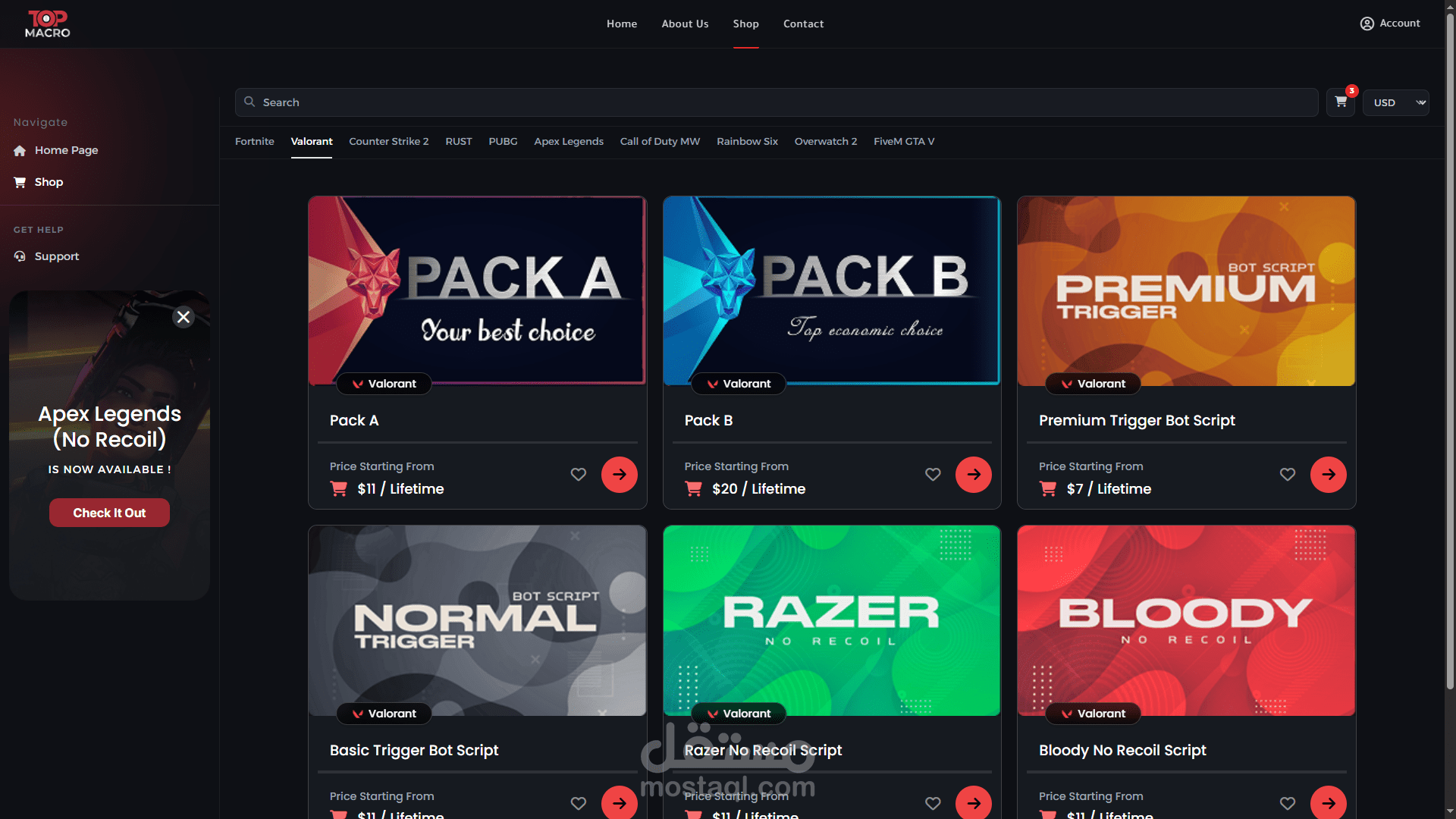 TOP MACRO – Full-Stack E-Commerce & Gaming Assets Platform