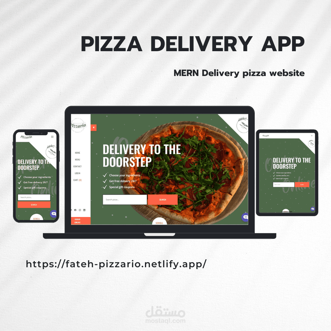 Pizza Delivery App