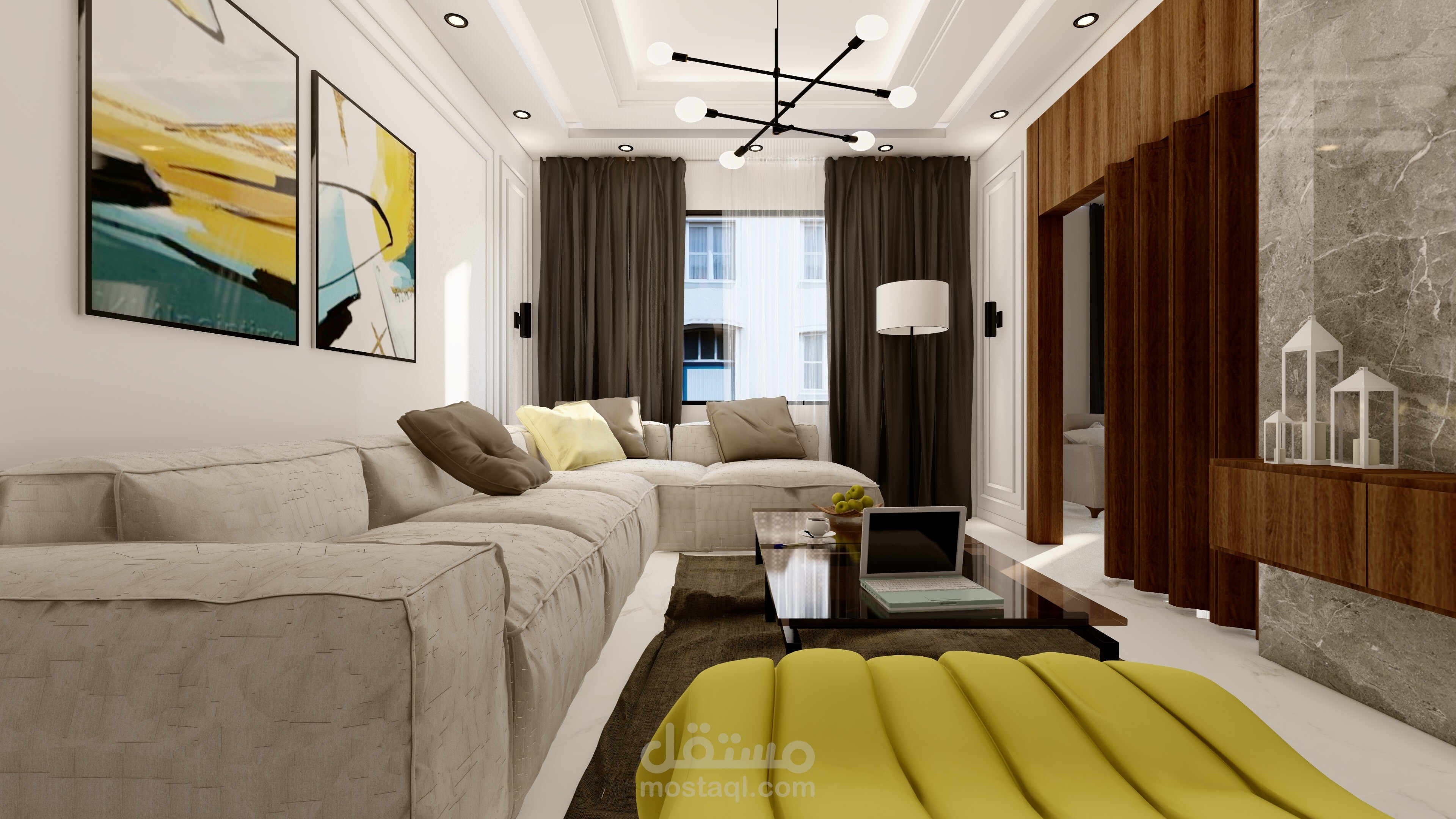 تصميم داخلي لفيلا