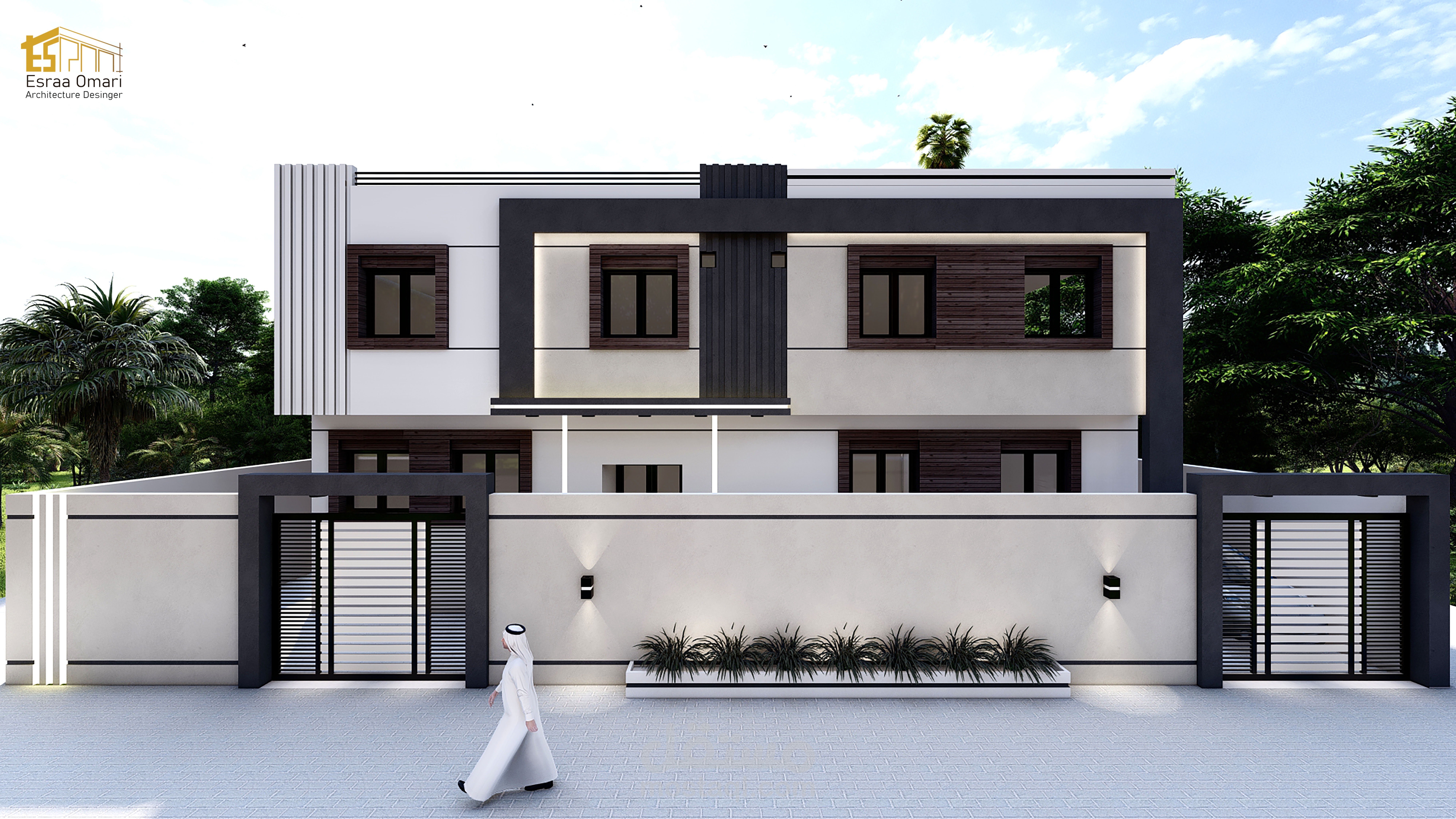 تصميم واجهة فيلا