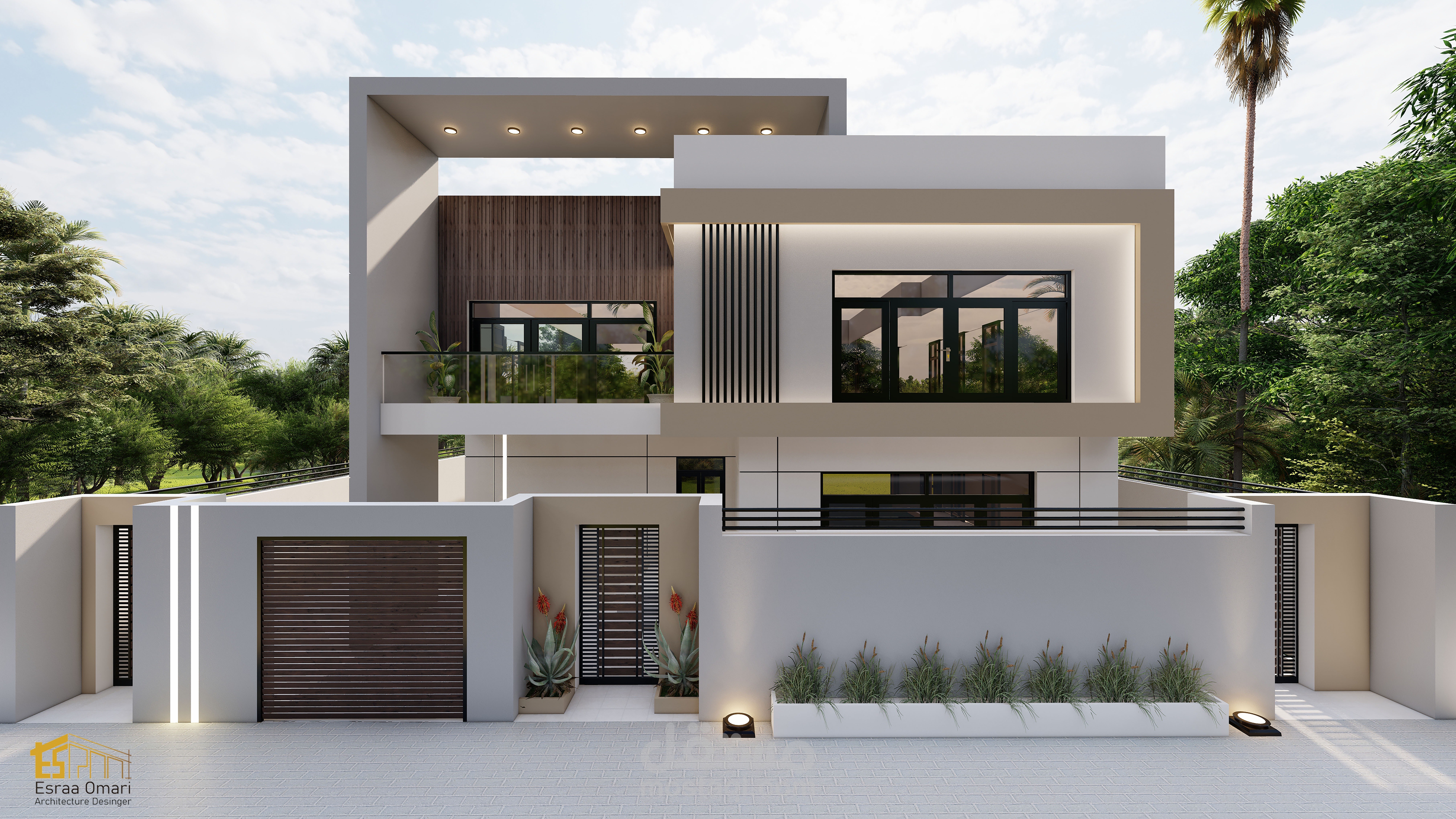 تصميم واجهة فيلا