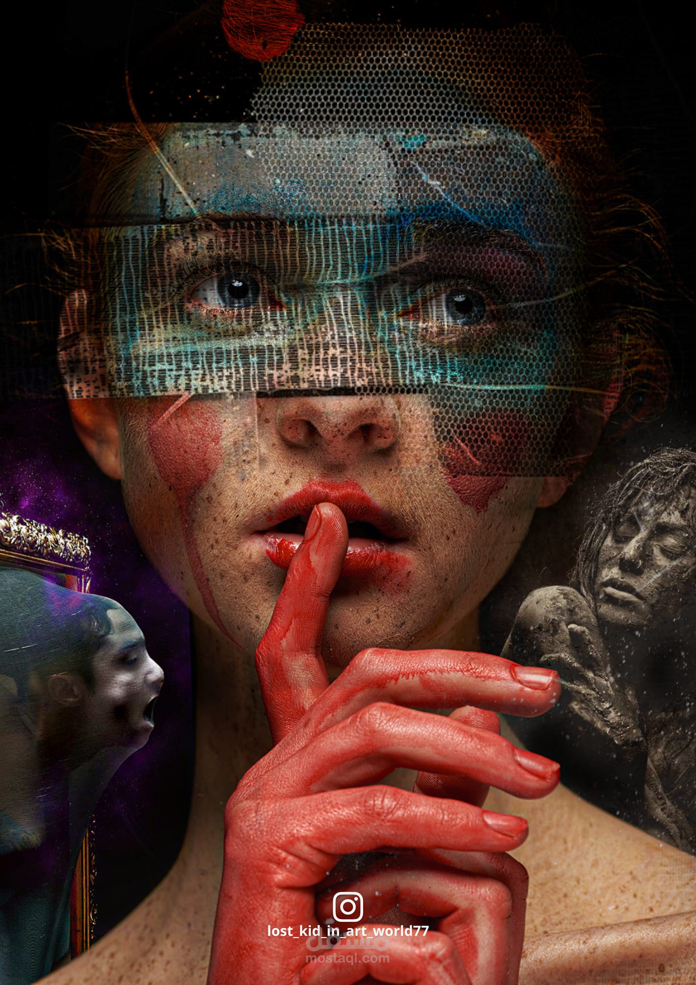 You should keep silent  They hear us