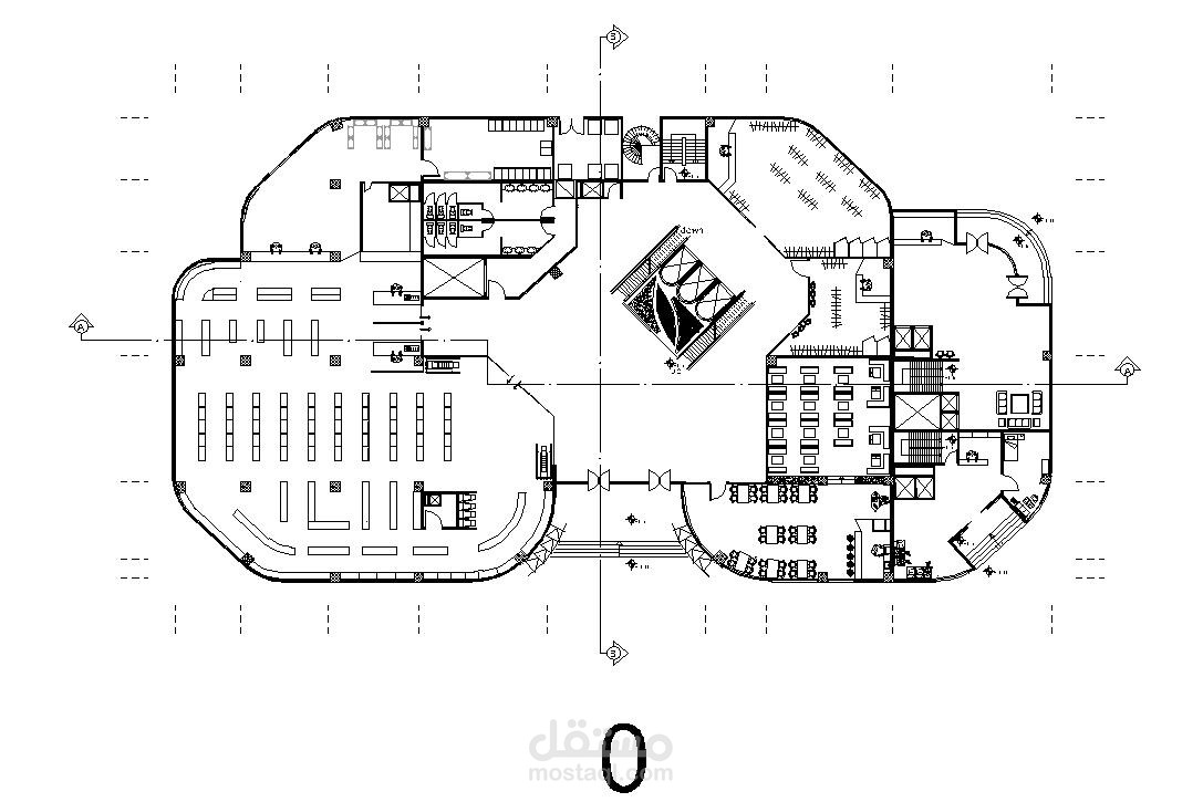 تصميم مول تجاري وفندق ومجمع شركات وعيادات