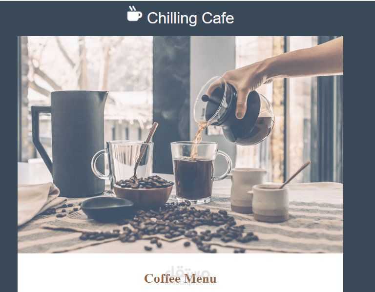 website using html,css