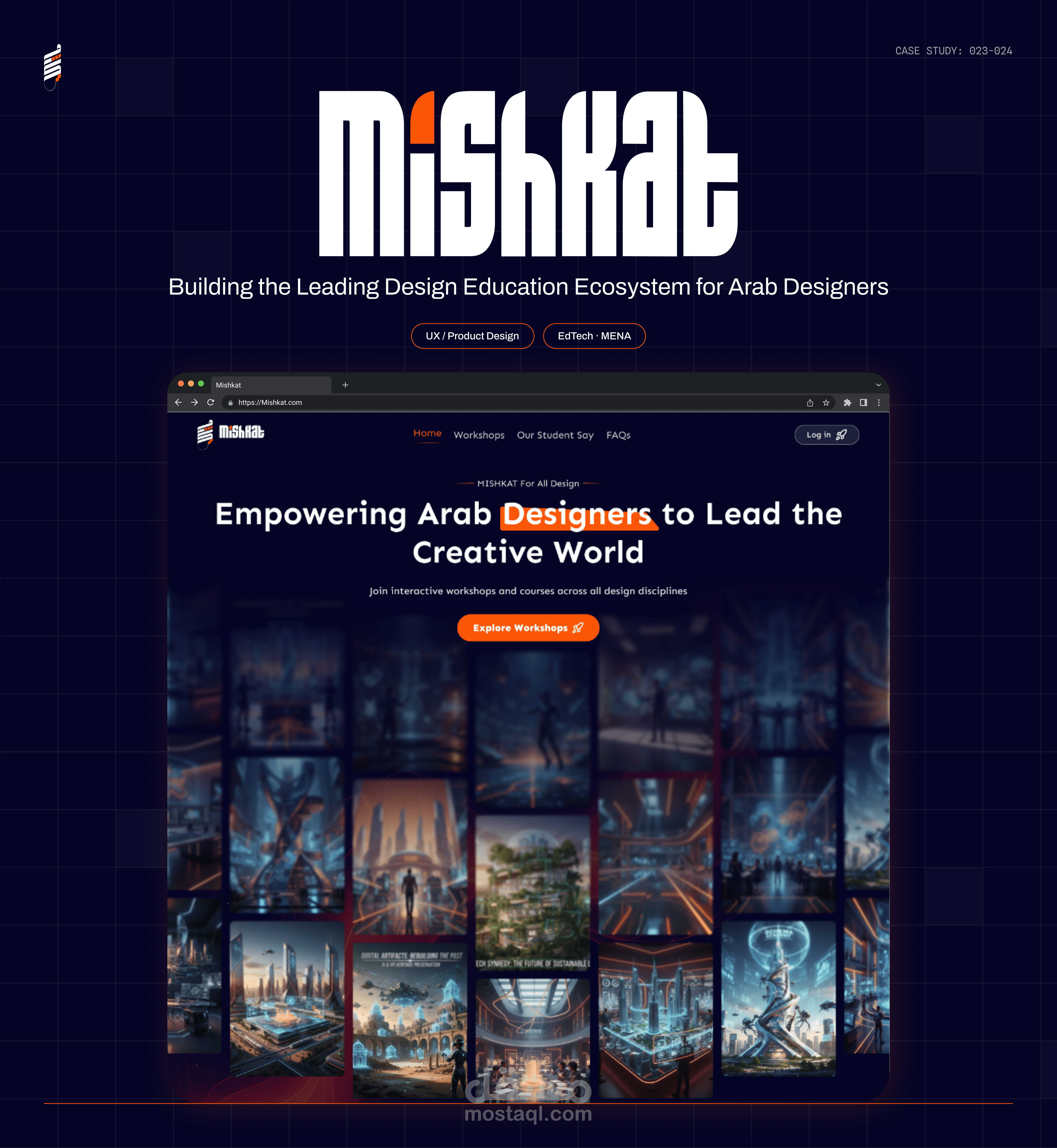 Mishkat — Building a Learning Ecosystem | UX Case Study