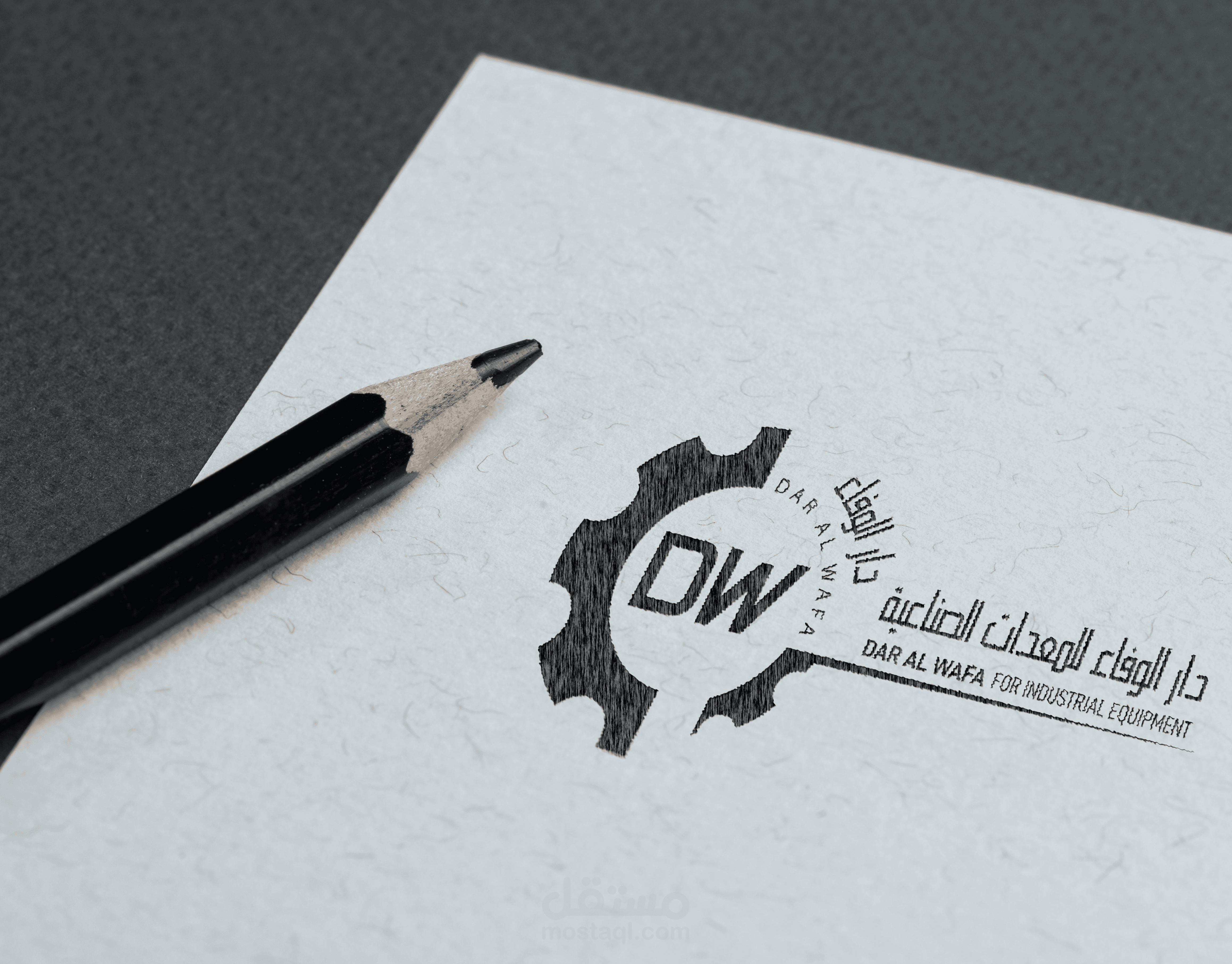 تصميم شعار شركة دار الوفاء