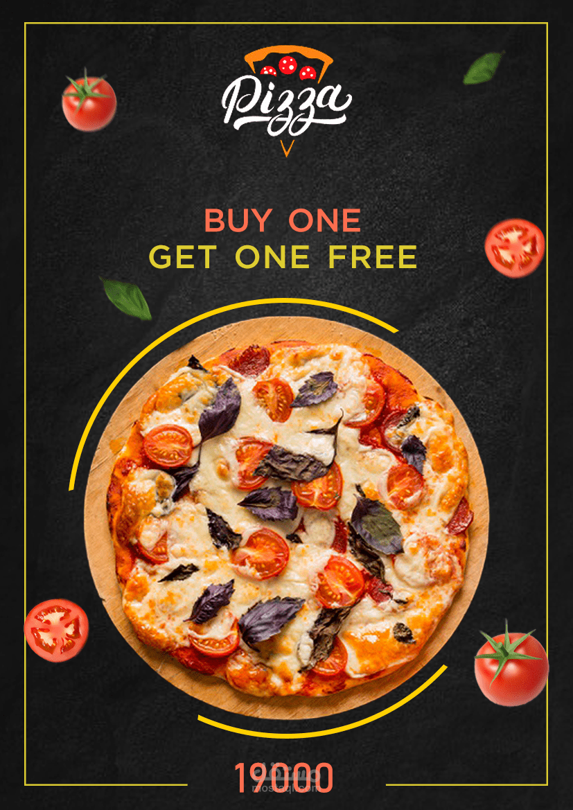 ( Pizza ( menu - flyer