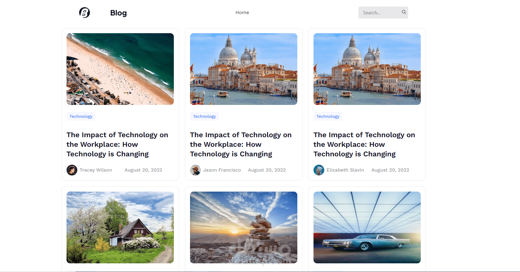 Blog App
