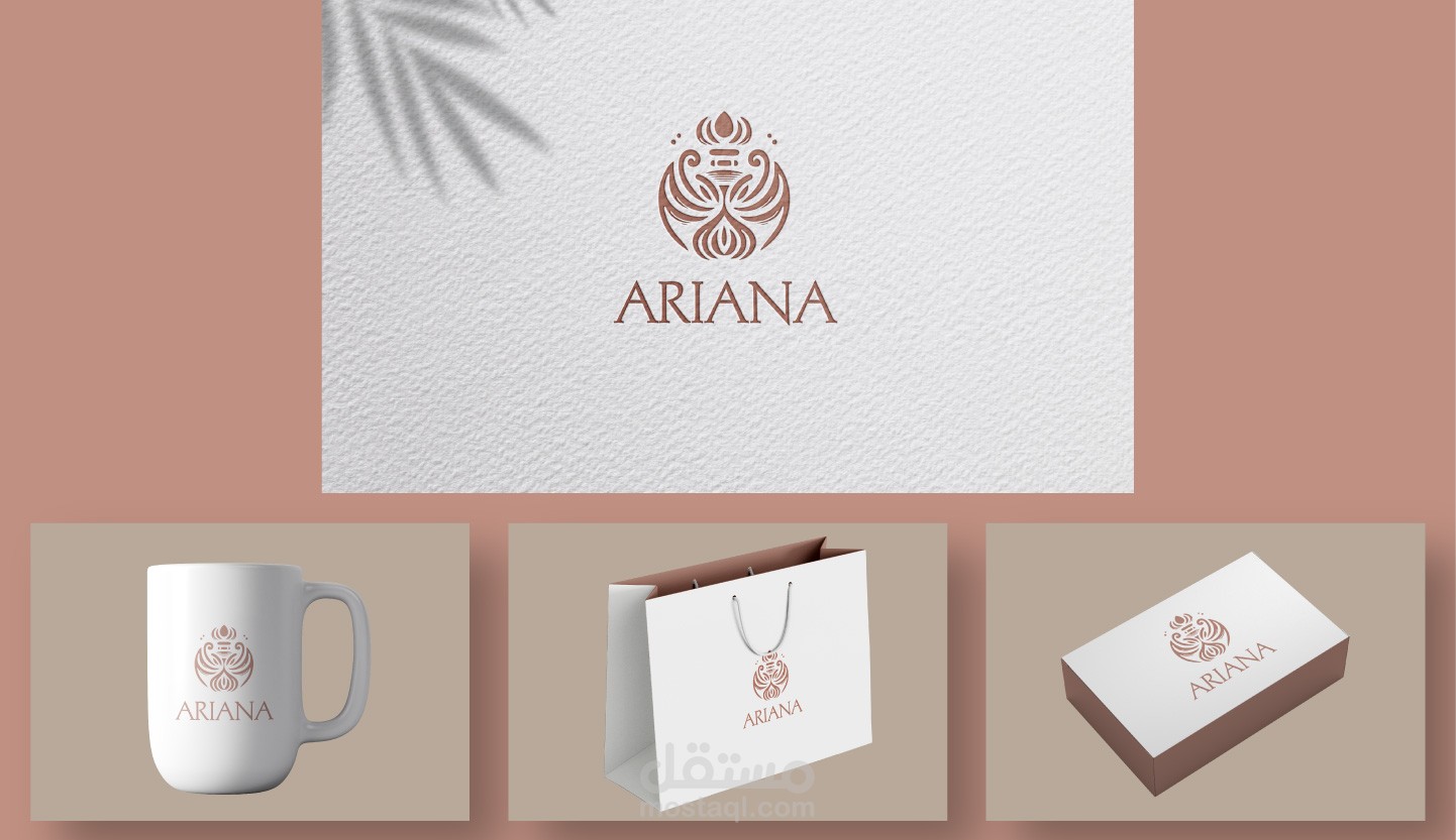 شعار لشركة عطور في السعودية