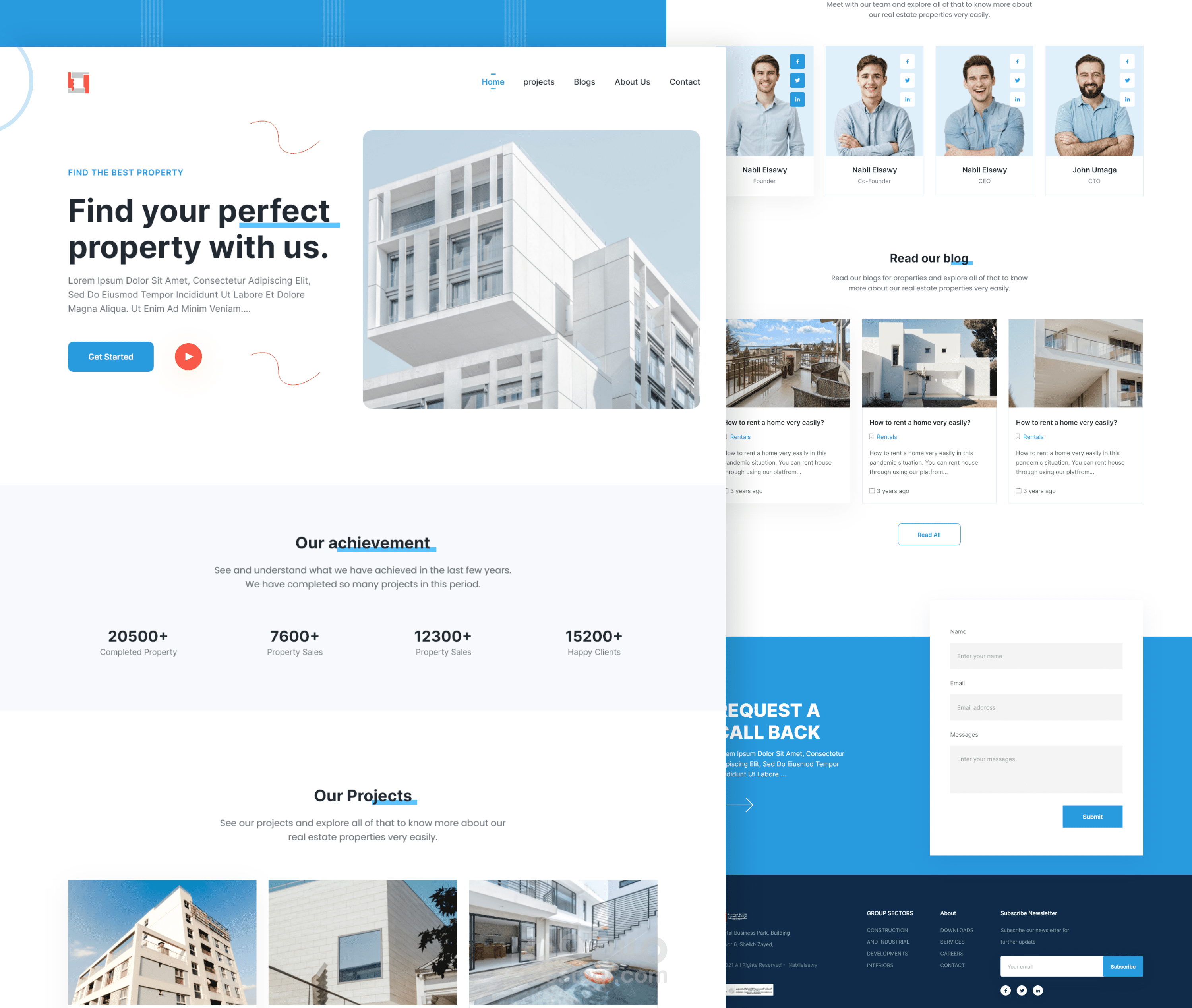 Dorra Real Estate Website