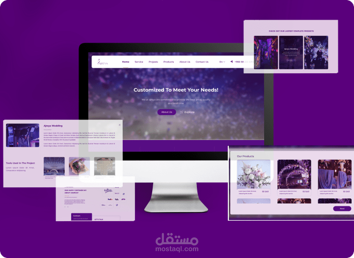 موقع  لعرض المؤتمرات والاحداث والتعريف ب المنظمين لهذه الامكانيات