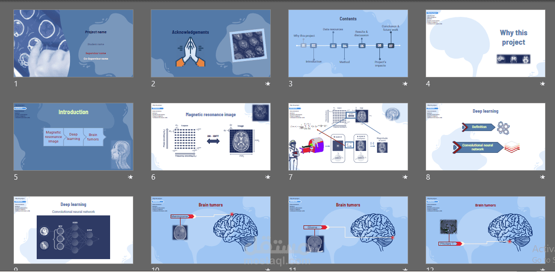 graduation project presentation
