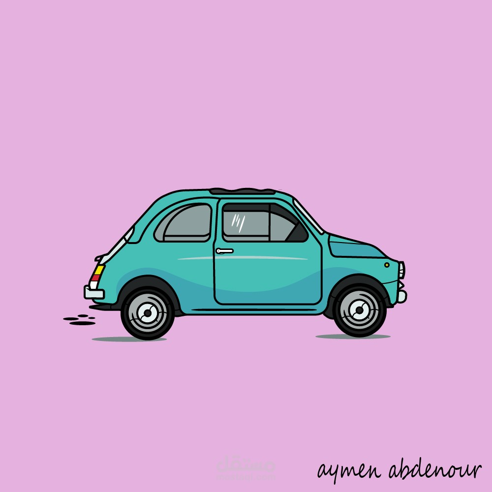 مثال عن رسم الاشكال ببرنامج الستريتور