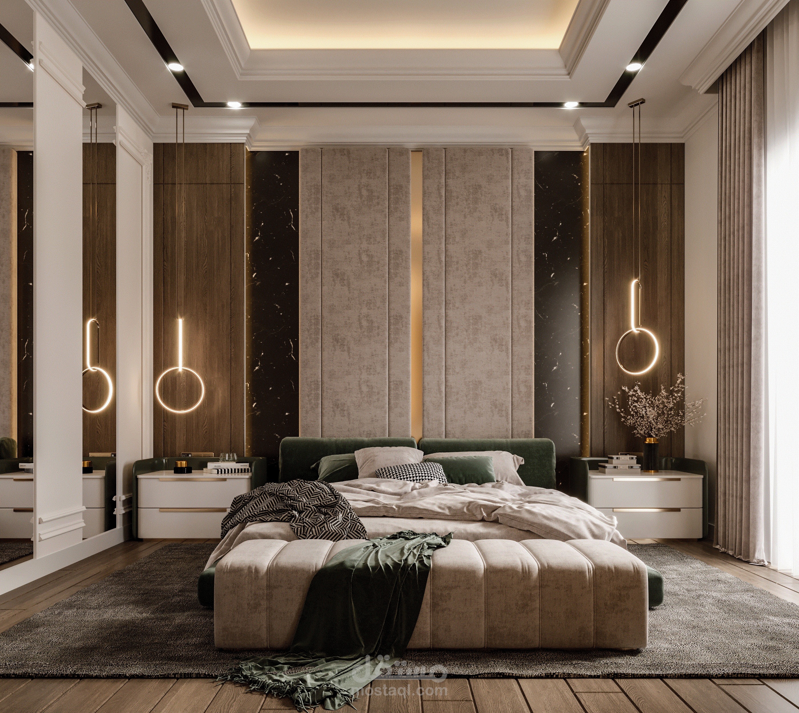 مجموعه متنوعه لافكار التصميم الداخلي لغرف النوم