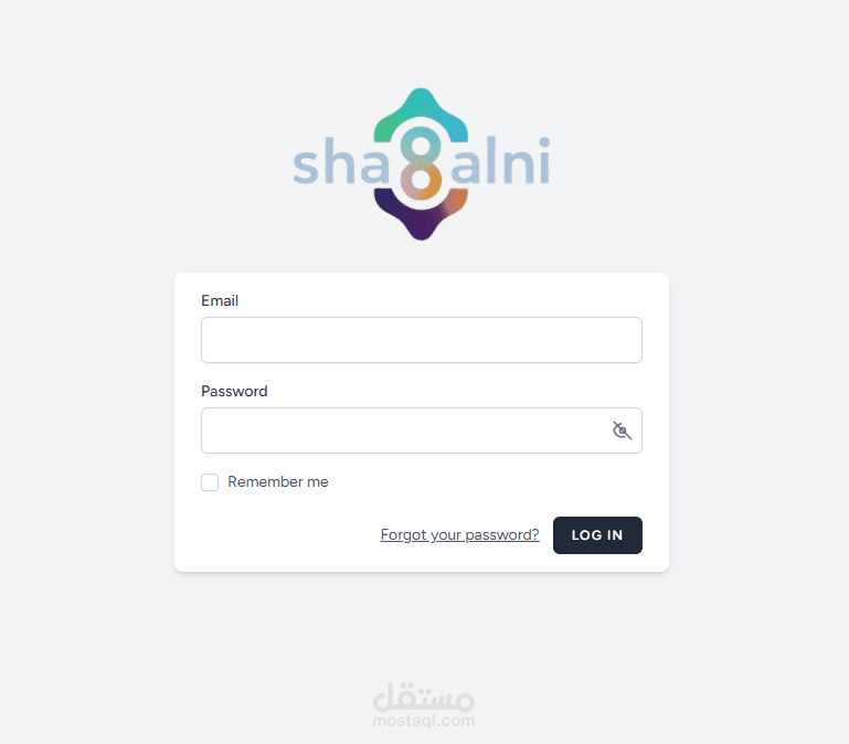 لوحة تحكم إدارة التوظيف - sha8lni