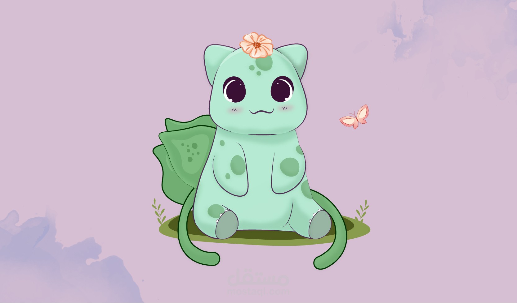 رسم مجموعة من الشخصيات الكرتونية للأطفال باستخدام برنامج اليستريتور