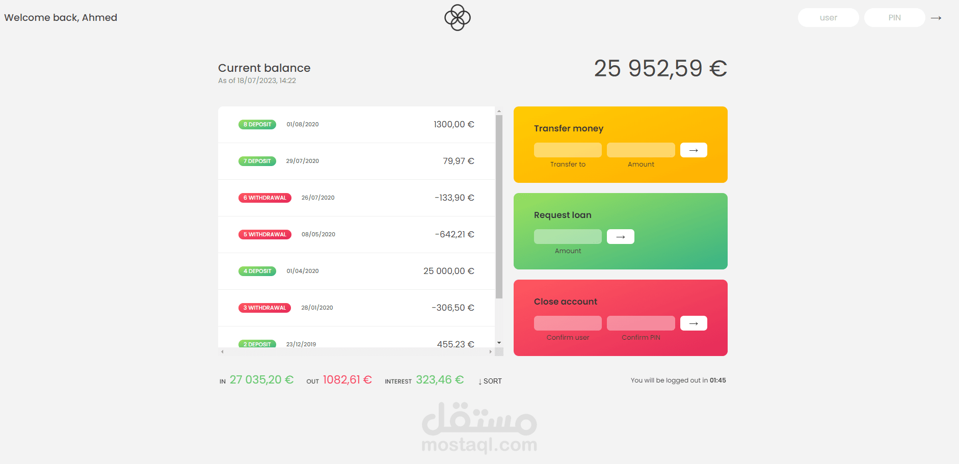 Bankist Application