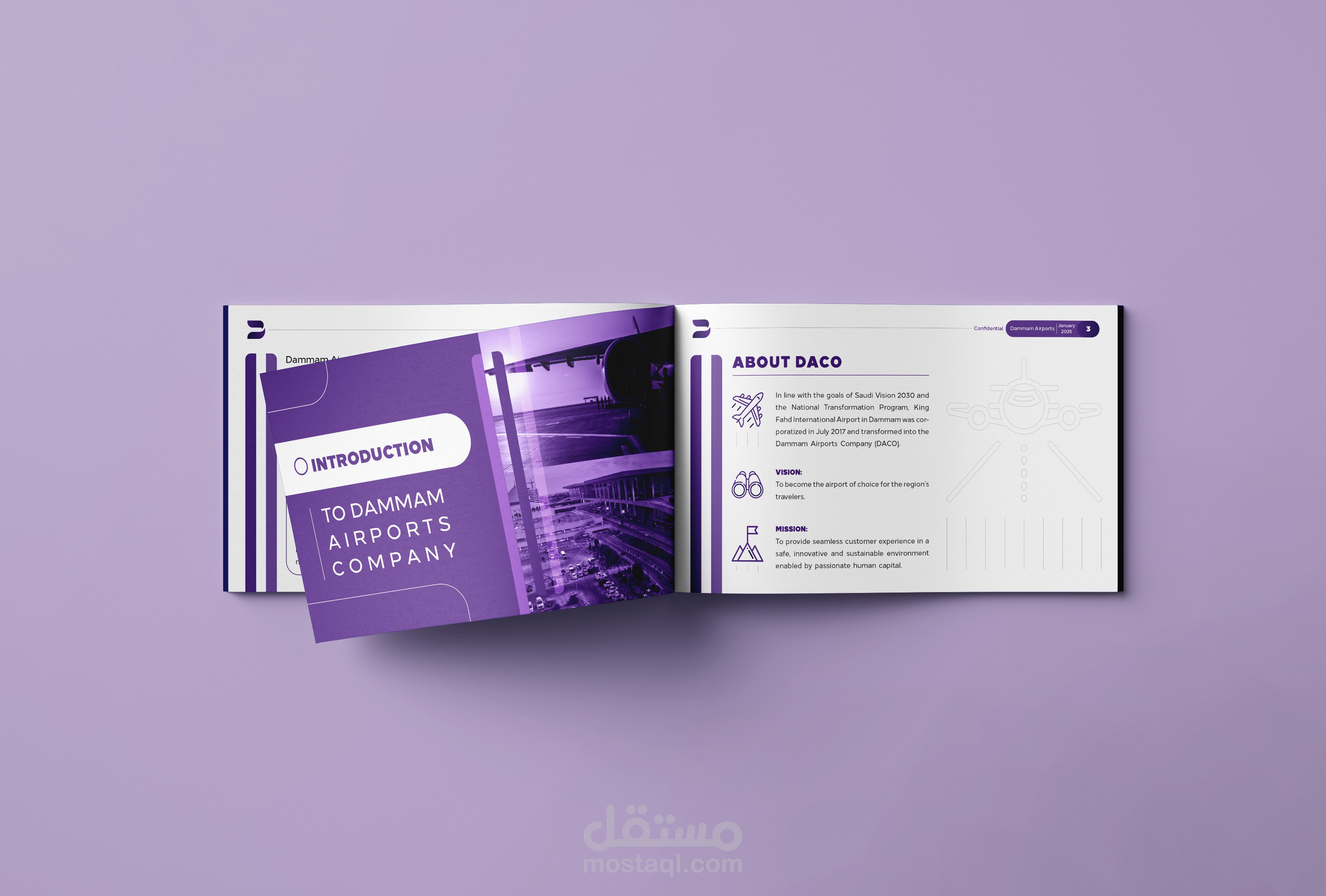 نماذج من صفحات تصميم بروفايل مميزة واحترافية