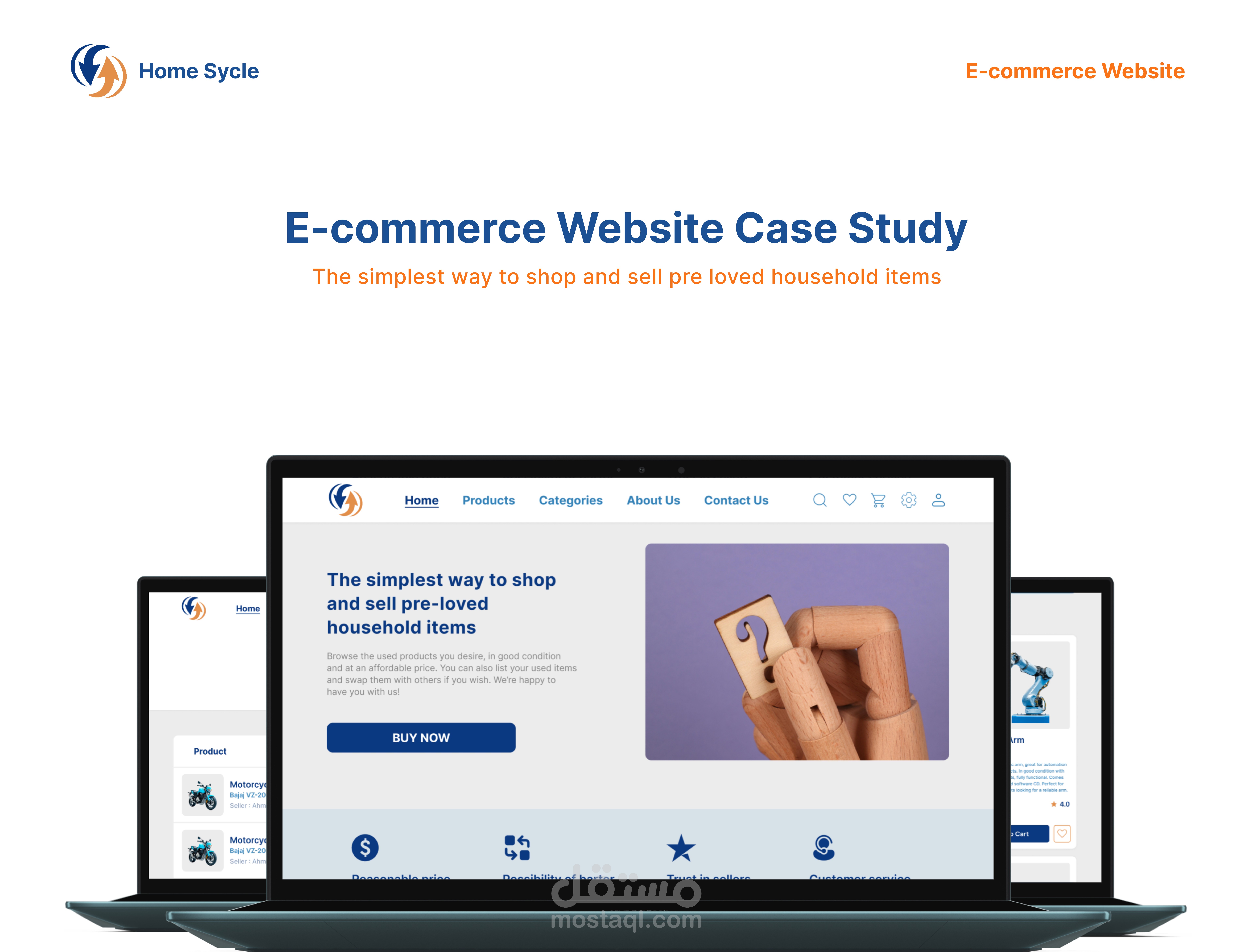 تصميم موقع تجارة الكترونية