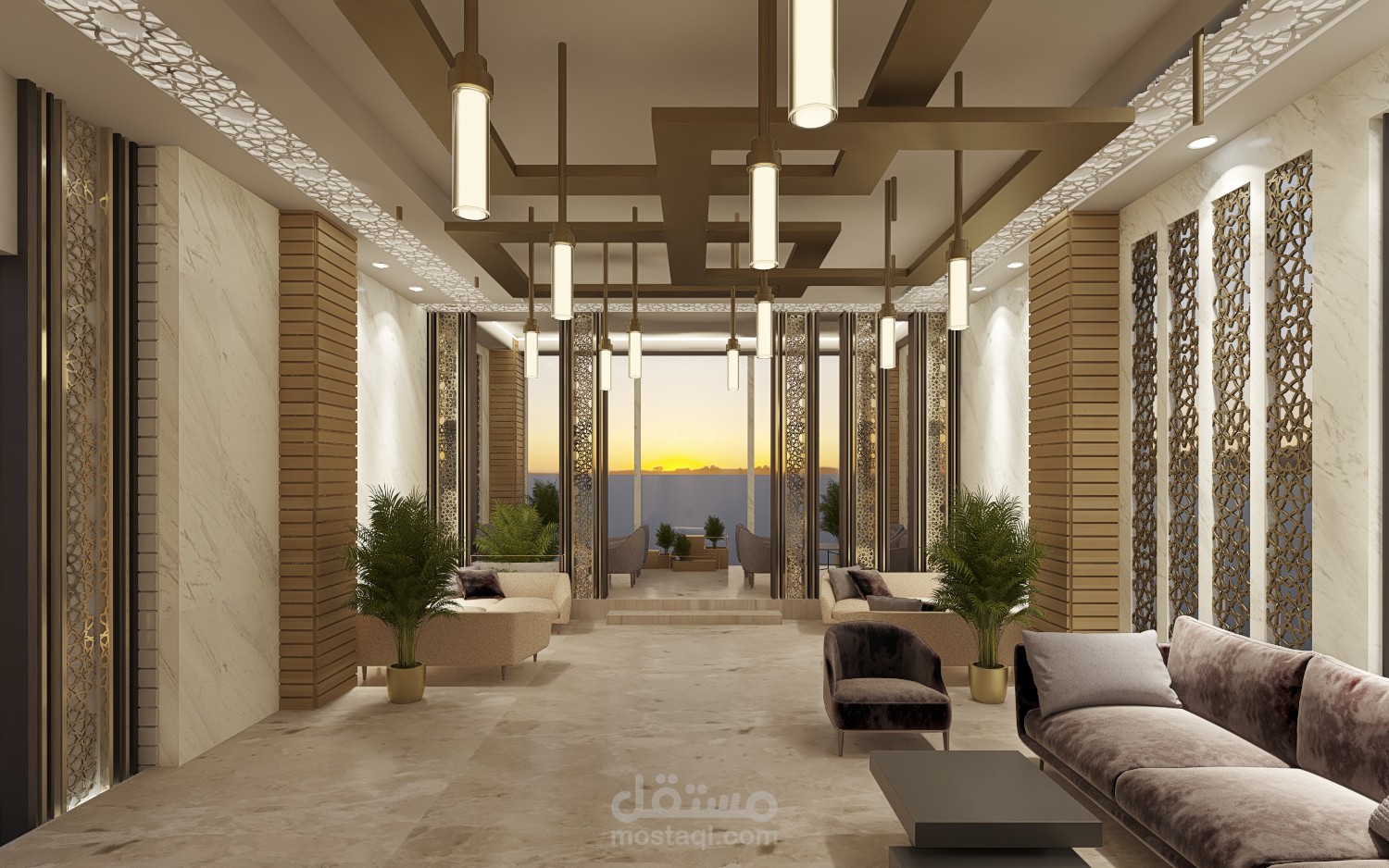 منطقة جلوس في فندق \ Lounge