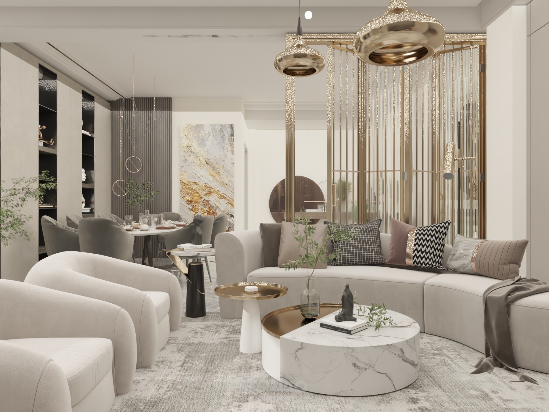 Modern Simple Living room