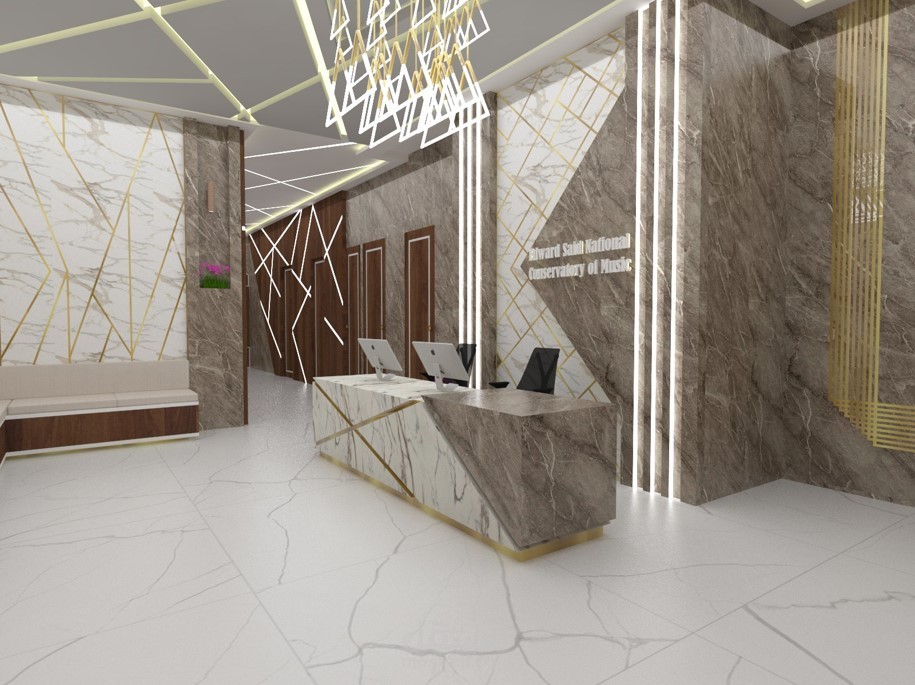 تصميم معهد موسيقي