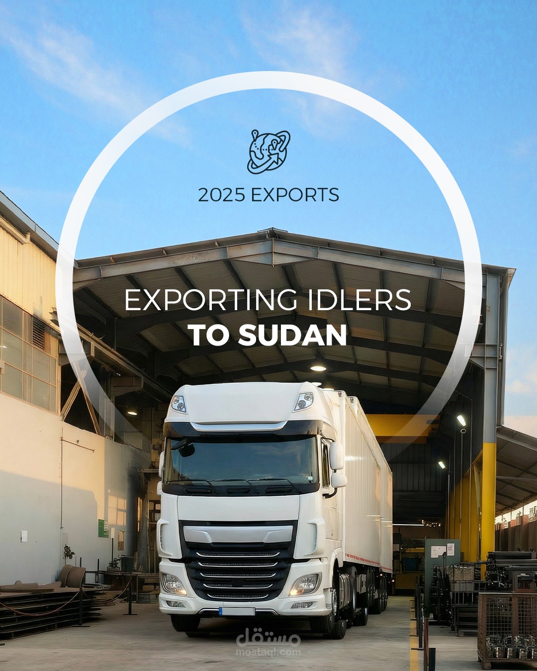 social media post for heavy industry